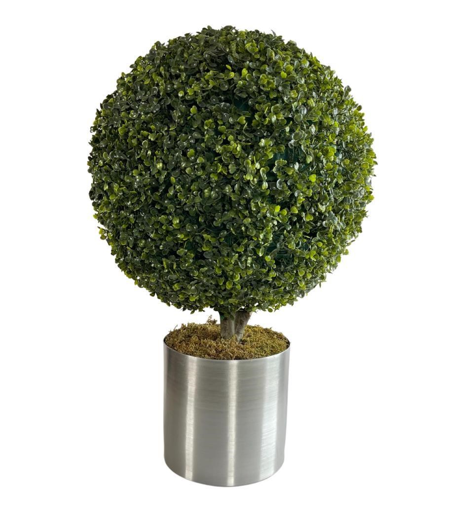 Yapay Ağaç Şimşir Top Tek Toplu Büyük Boy 45*70cm 
