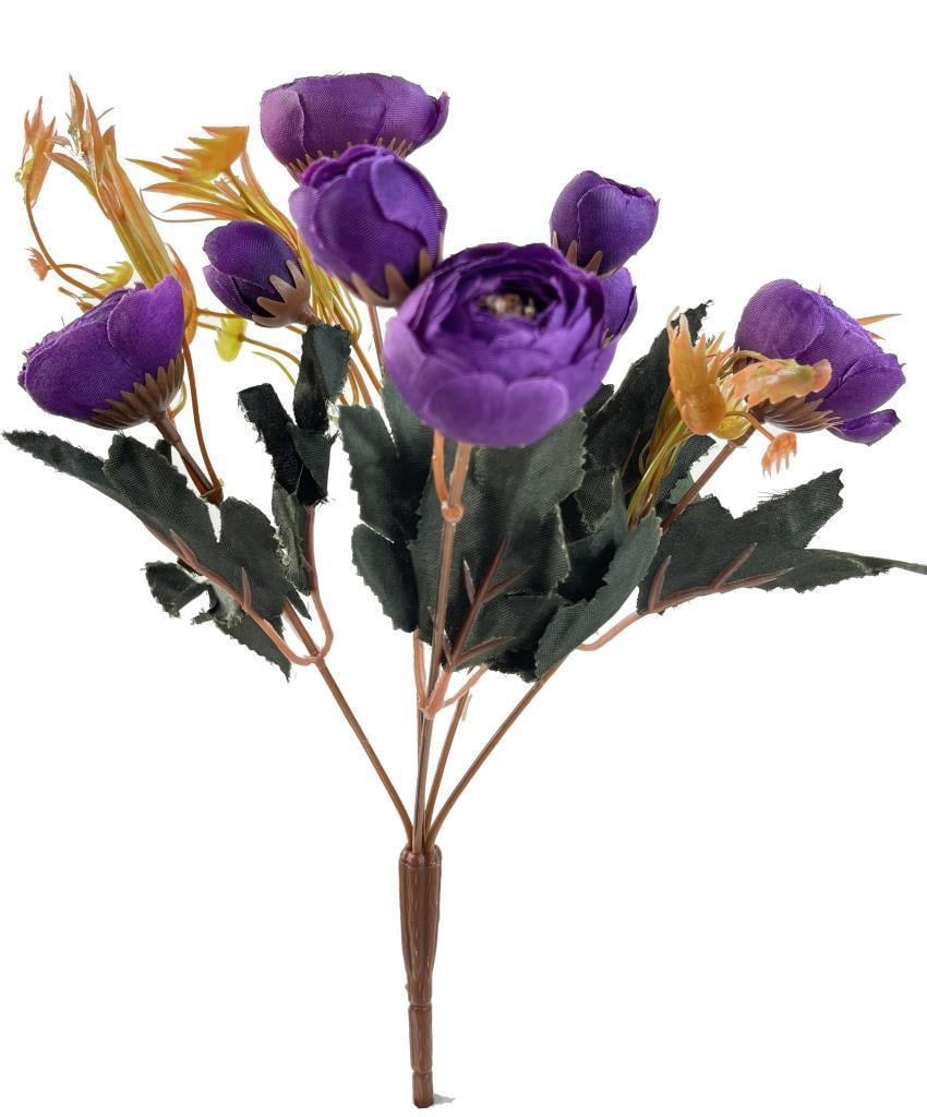 Yapay Çiçek Erengül Demeti 5 Dallı Mor