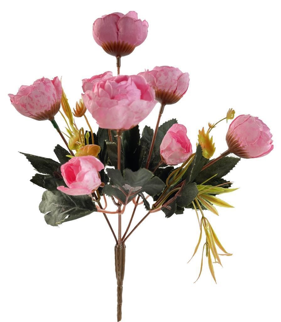 Yapay Çiçek Erengül Demeti 5 Dallı Pembe