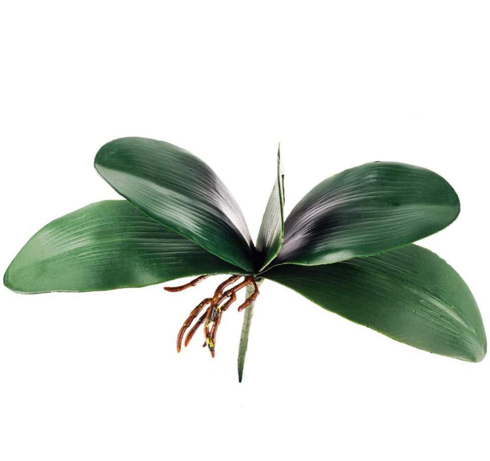 Yapay Çiçek Orkide Yaprağı Doğal Görünüm 