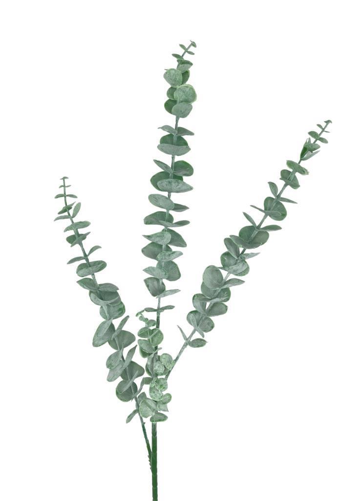 Yapay Çiçek Pastel Yeşil Okaliptus 3Dallı Uzun Dal 76cm Eucalyptus
