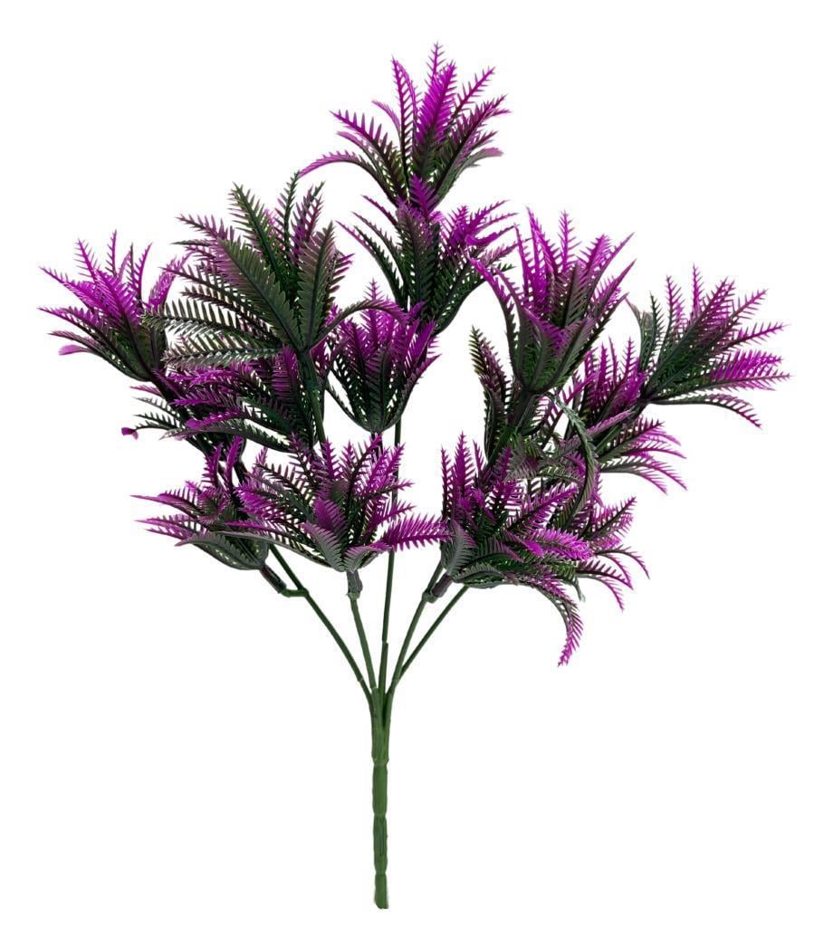 Yapay Çiçek Plastik Demet Fuşya Mini Sıkas Demeti Garnitür Aradal Dekoratif Yapay Bitki