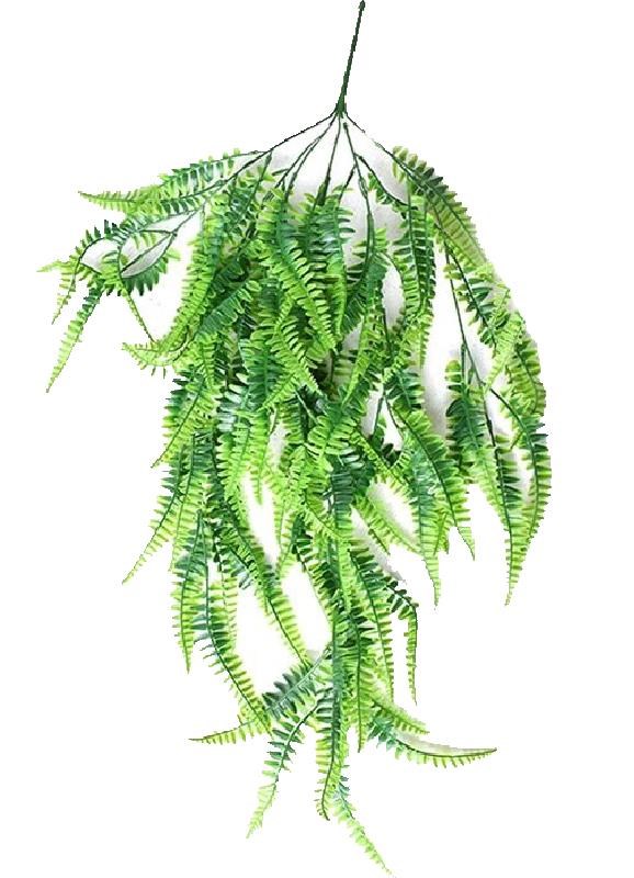 Yapay Çiçek Sarkan Boston Fern Yapay Sarmaşık ty70 Yeşil