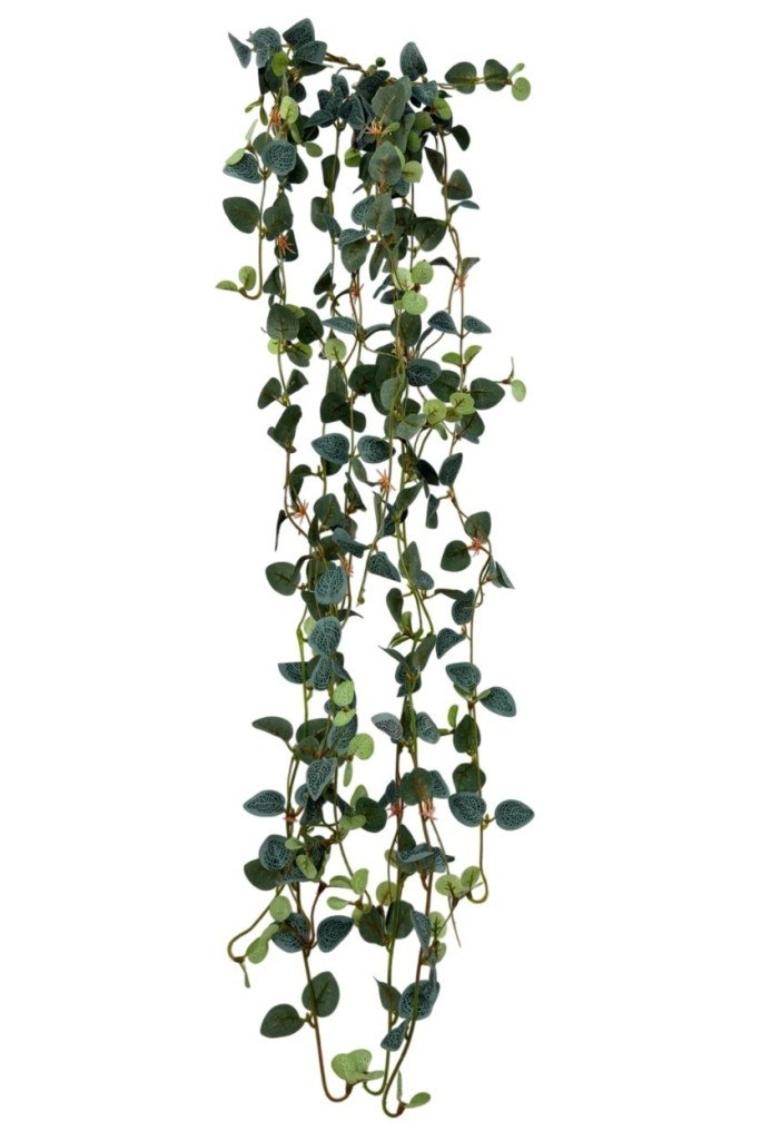 Yapay Çiçek Sarkan Mini Lüx Okaliptus Yapay Sarmaşık 60cm