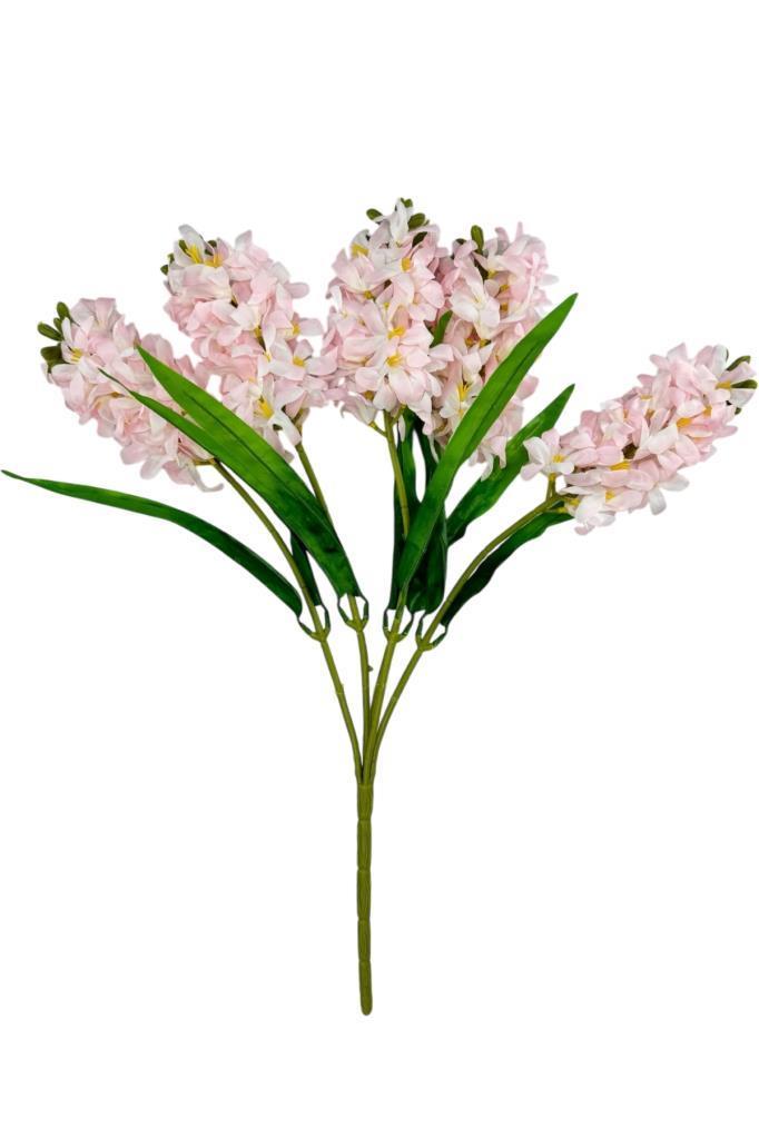 Yapay Çiçek Sümbül Demeti Pembe 55*40cm 1.Kalite