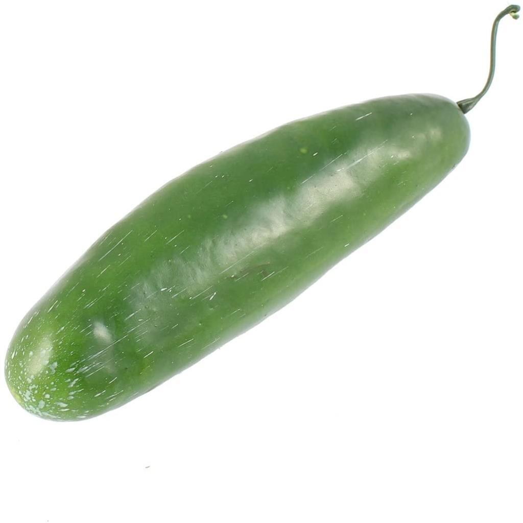 Yapay Sebze Salatalık Cucumber 1adet 17*5cm Gerçek Boyut
