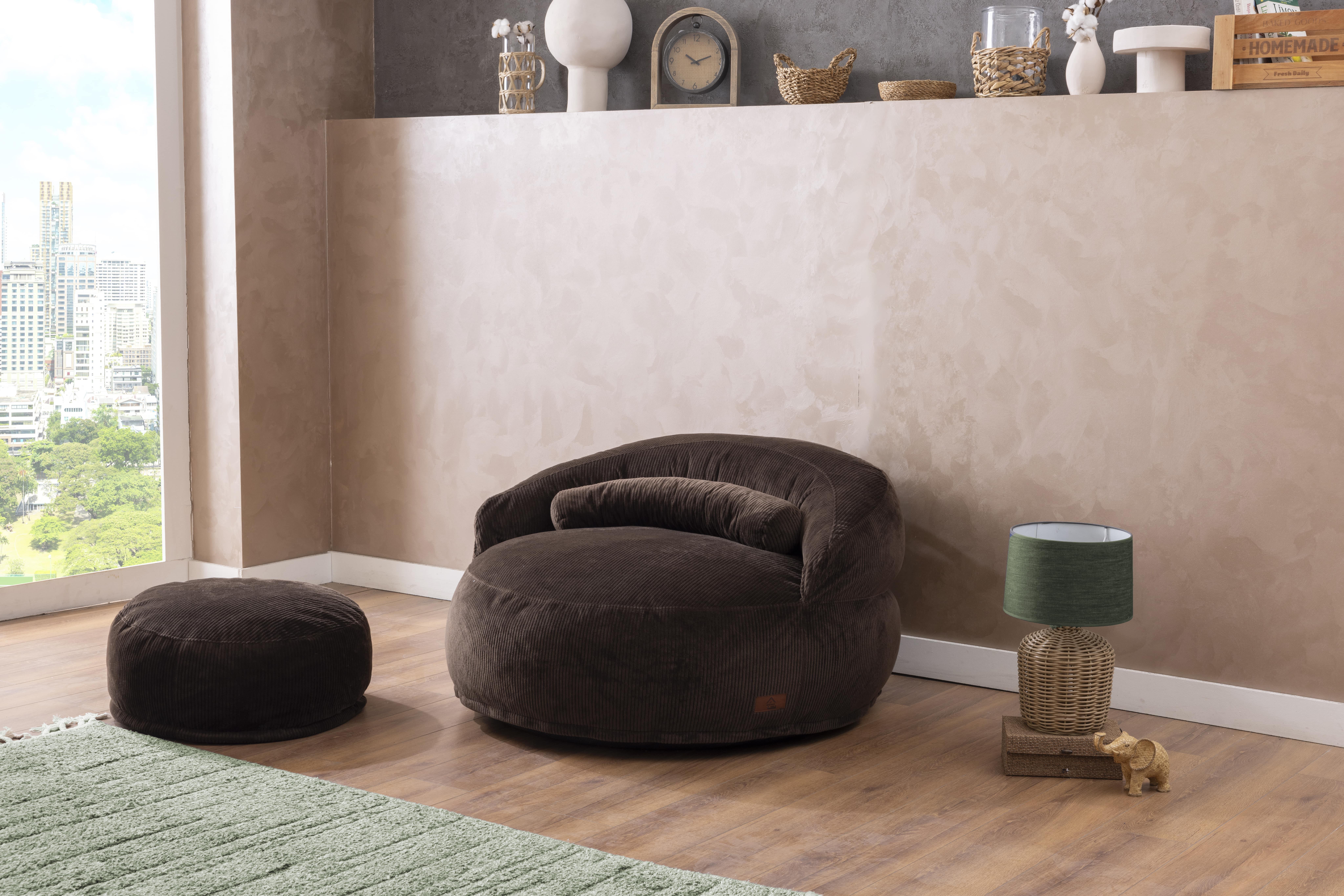 Comfy Puf XL Kahverengi