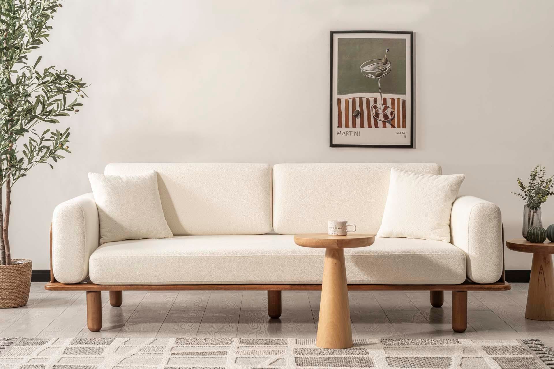 Diva Kanepe Beyaz, Ceviz Kasa