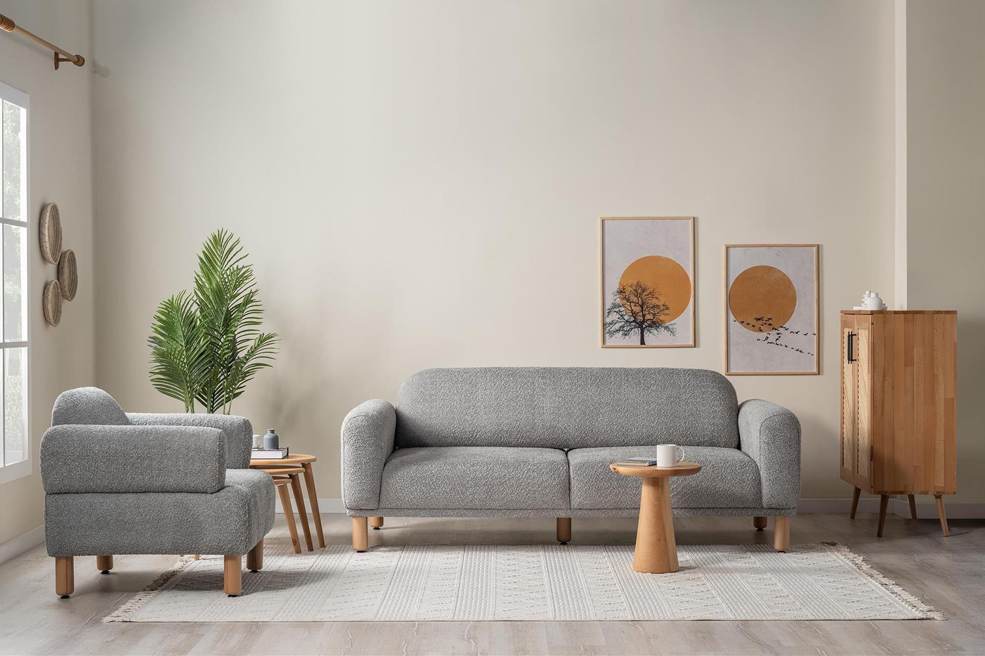 Hera Sofa-Set, Aquagrün