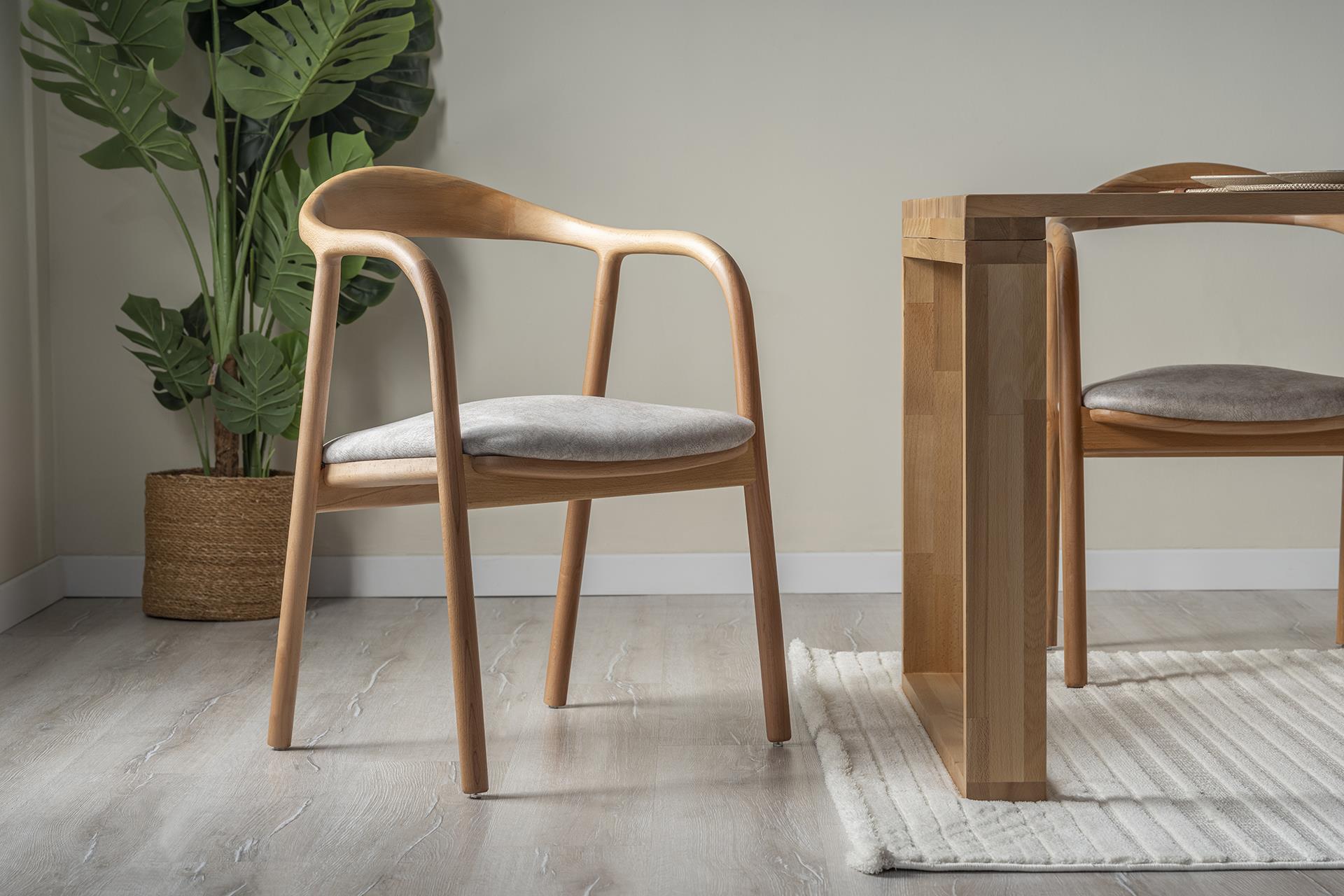 Atlas Sandalye Natural