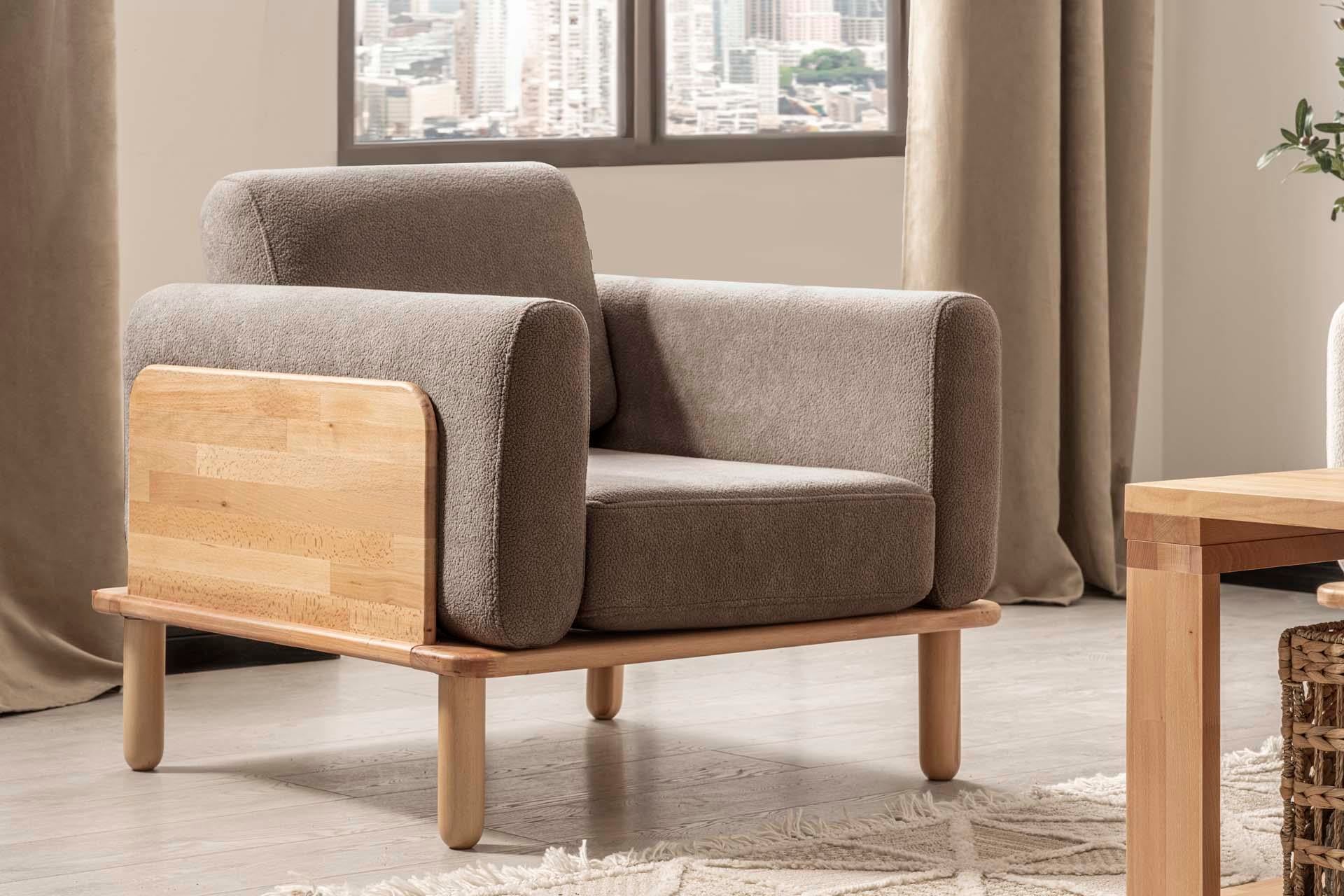 Diva Berjer Antrasit, Natural Kasa