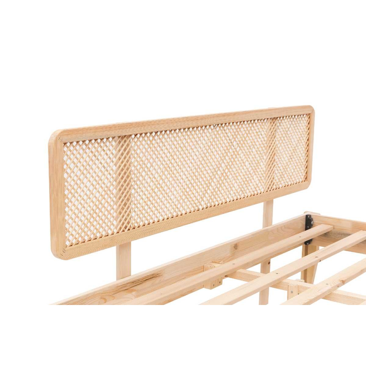 Bettkopfteil aus Holz