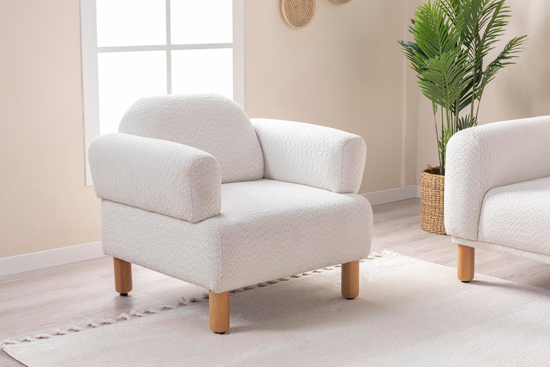 Hera Sessel, Cremeweiß