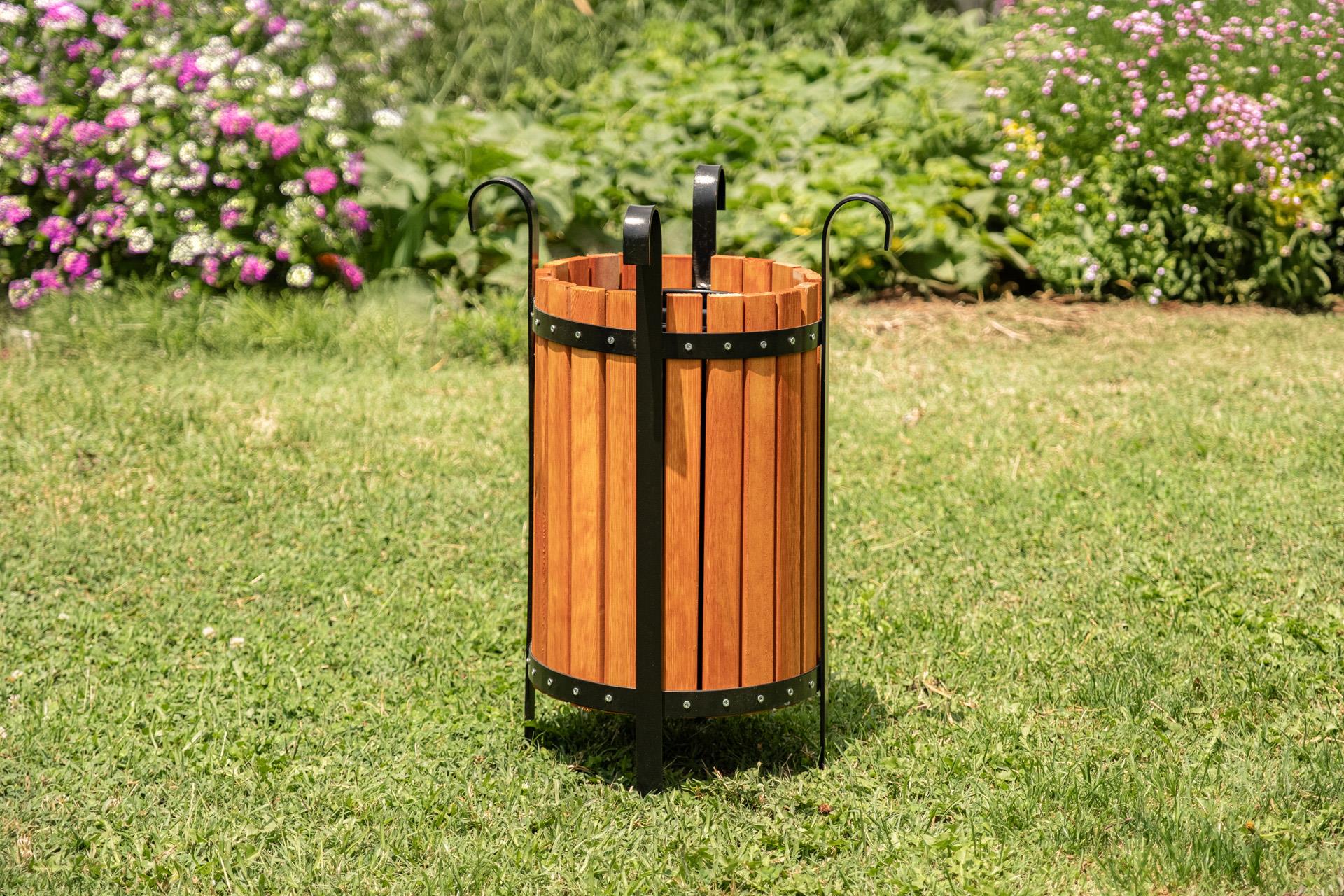 Lüx Bahçe Çöp Kovası