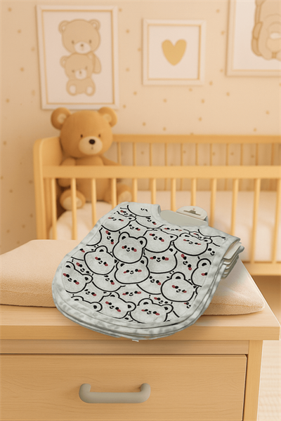 Ahsen Bebek Çizgi Karakter Figürlü Mama Önlüğü