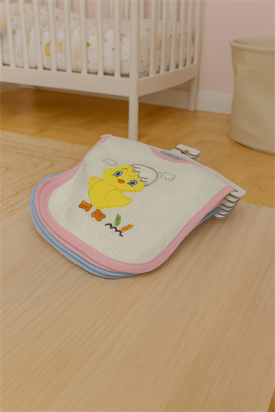 Ahsen Bebek Yeni Doğan Pembe Mama Önlüğü