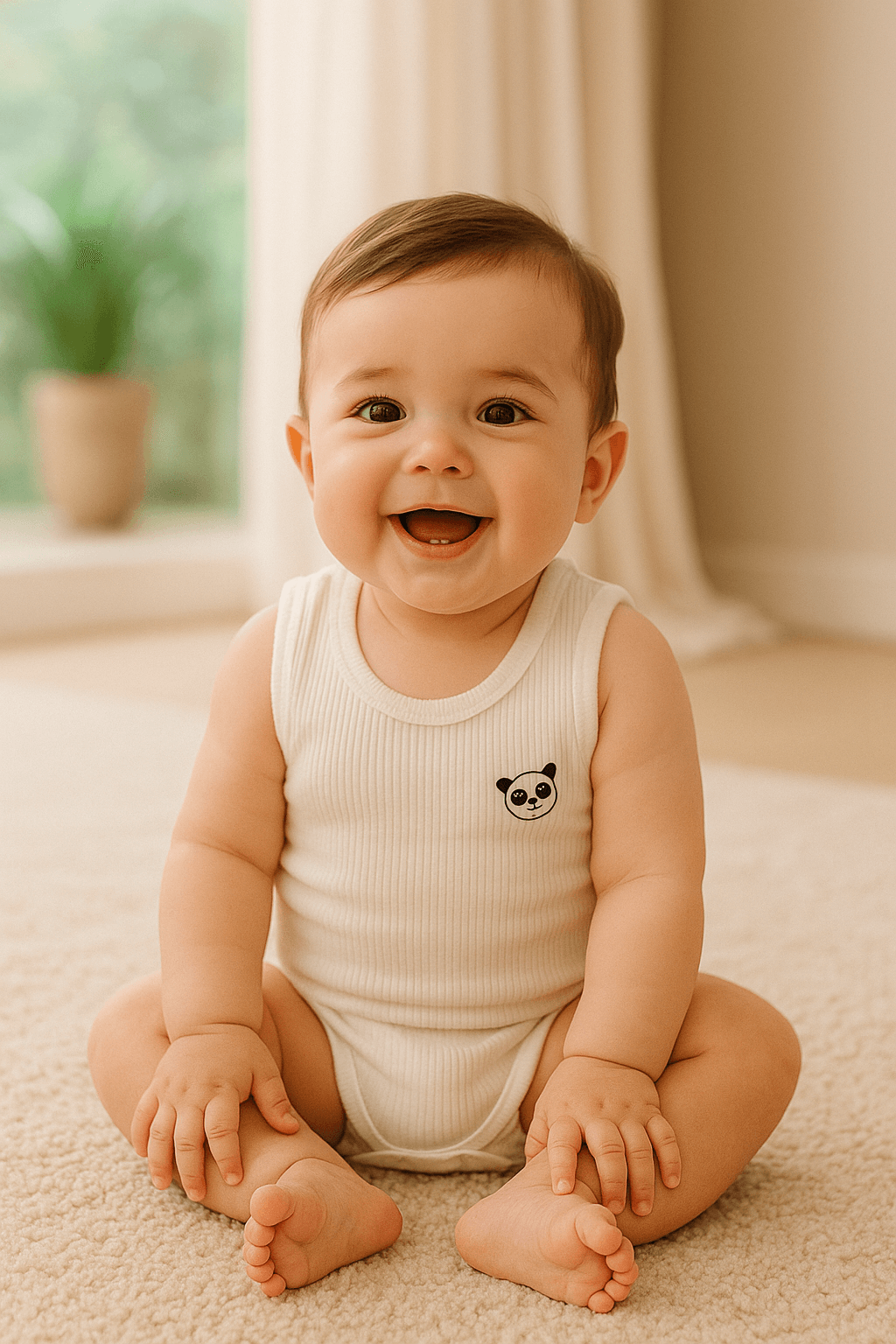  Ahsen Bebek Fitilli Çıtçıtlı body