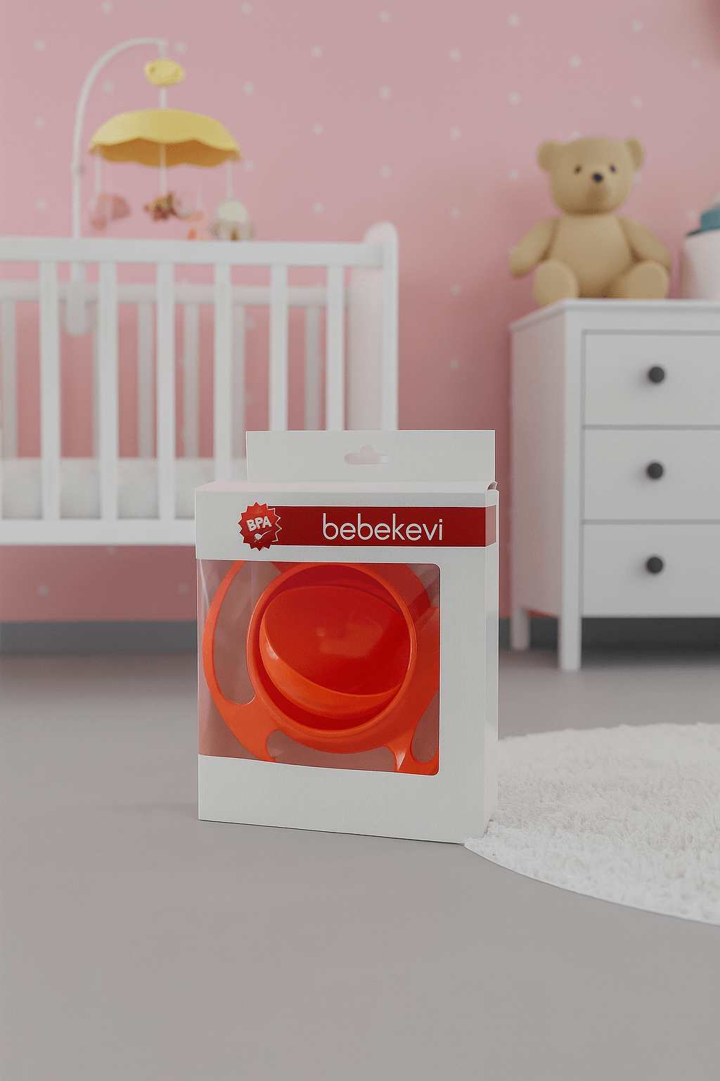Ahsen Bebek Eğlenceli Dökülmez Mama Tabağı