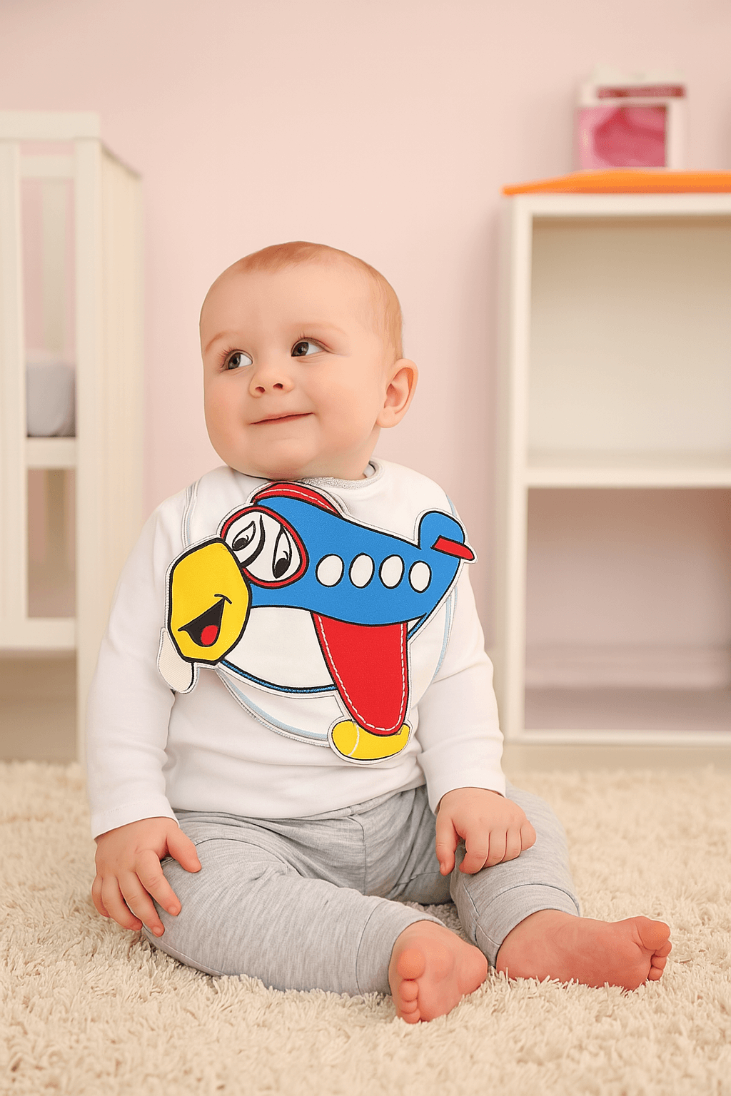 Ahsen Bebek Eğlenceli Mama Önlüğü