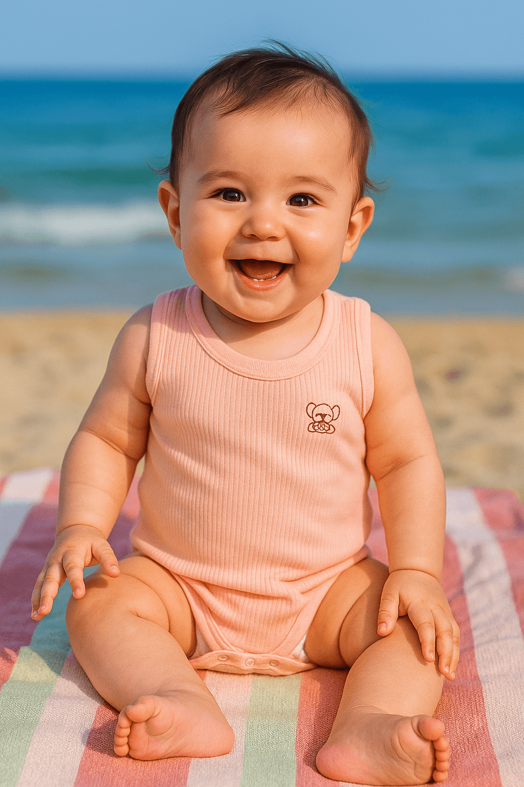 Ahsen Bebek Fitilli Çıtçıtlı body