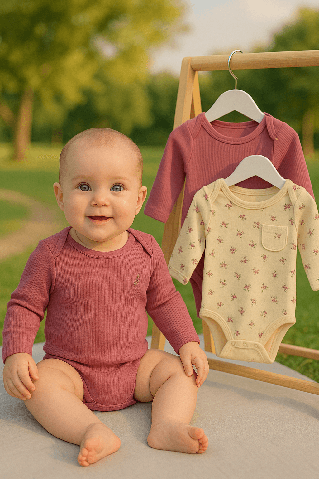 Ahsen Bebek Omuz Detaylı Uzun Kollu Çıtçıtlı Body