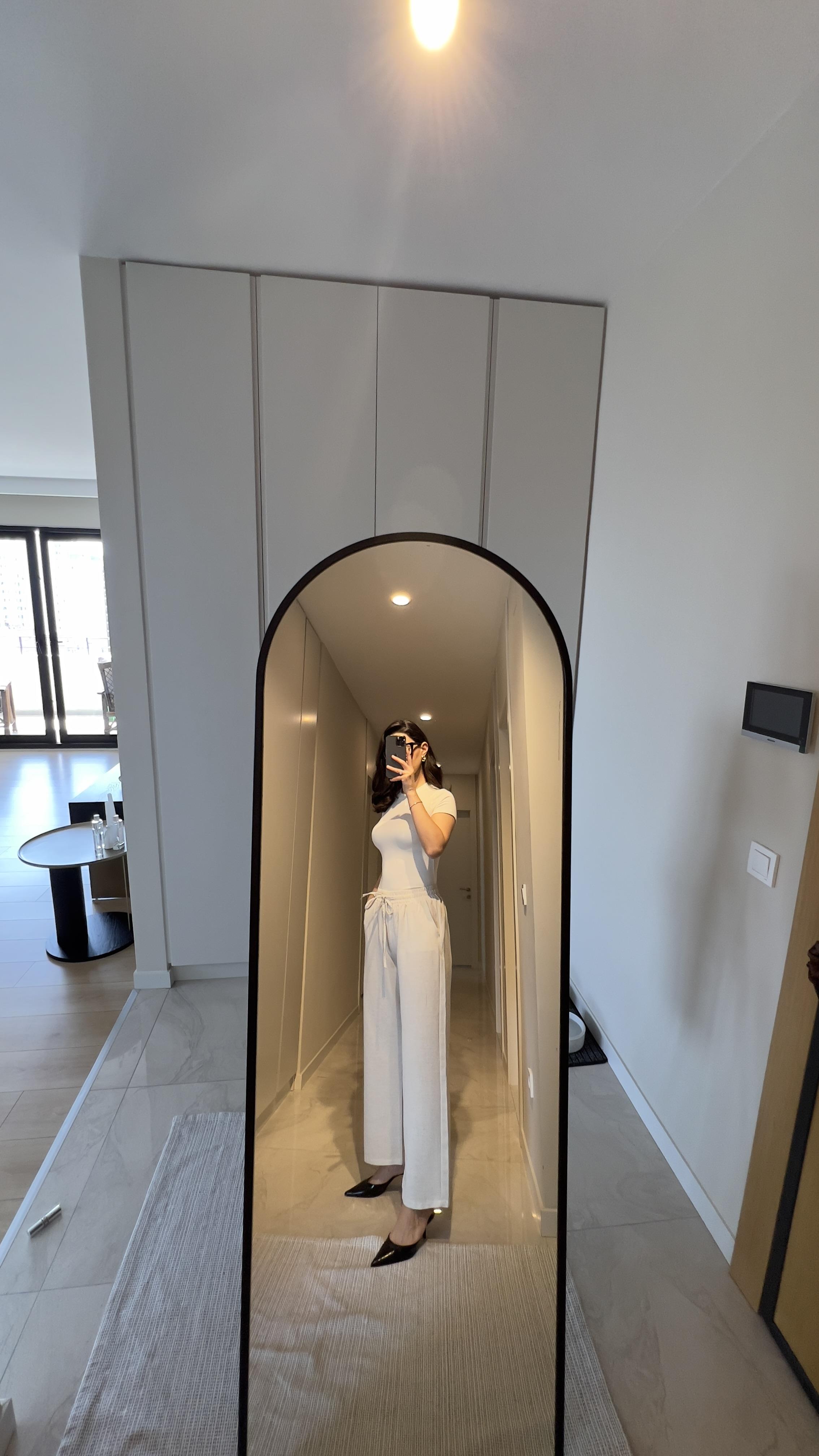 BEIGE KETEN EŞOFMAN
