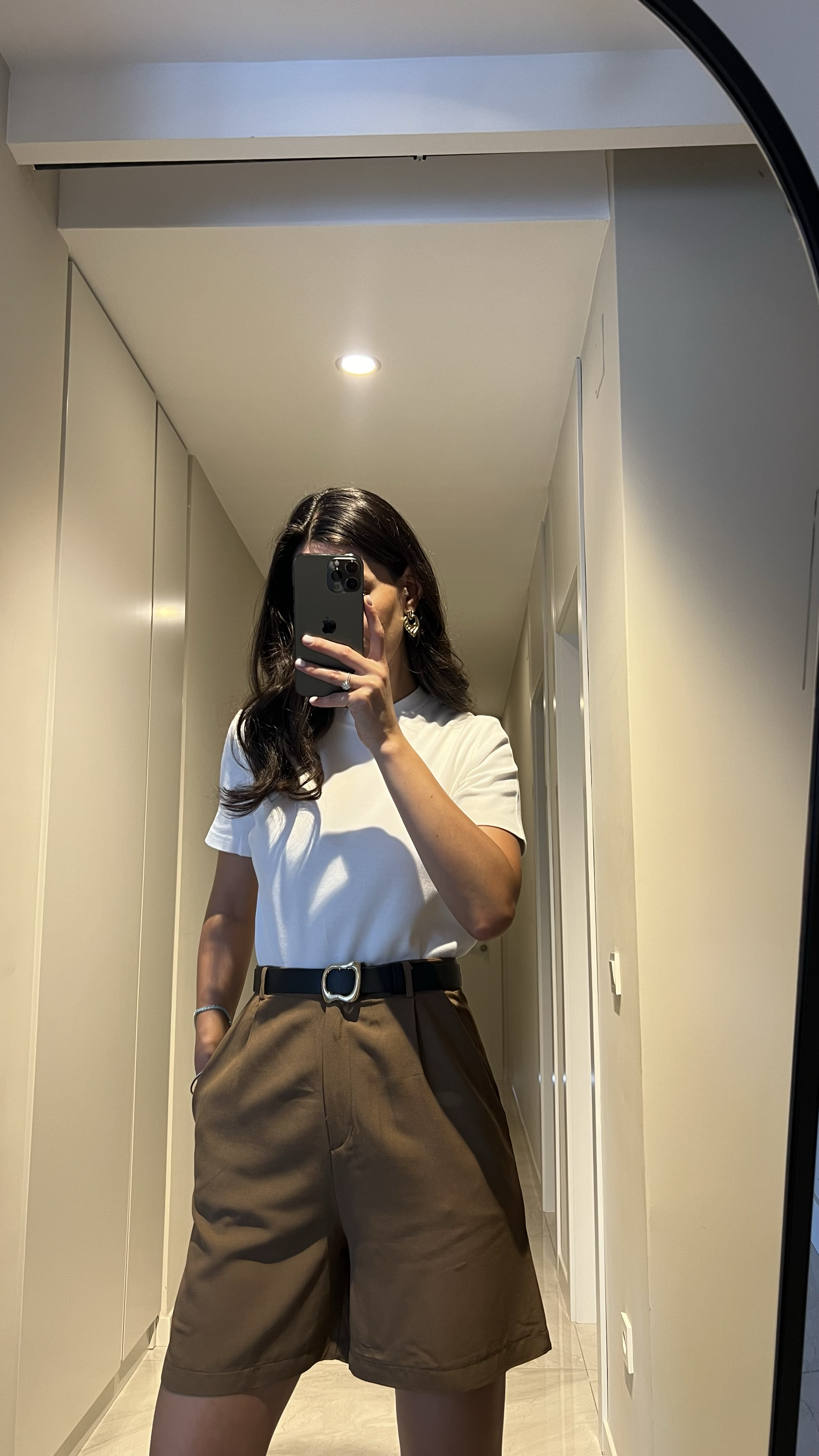 KAHVE UZUN ŞEHİR BOY ŞORT