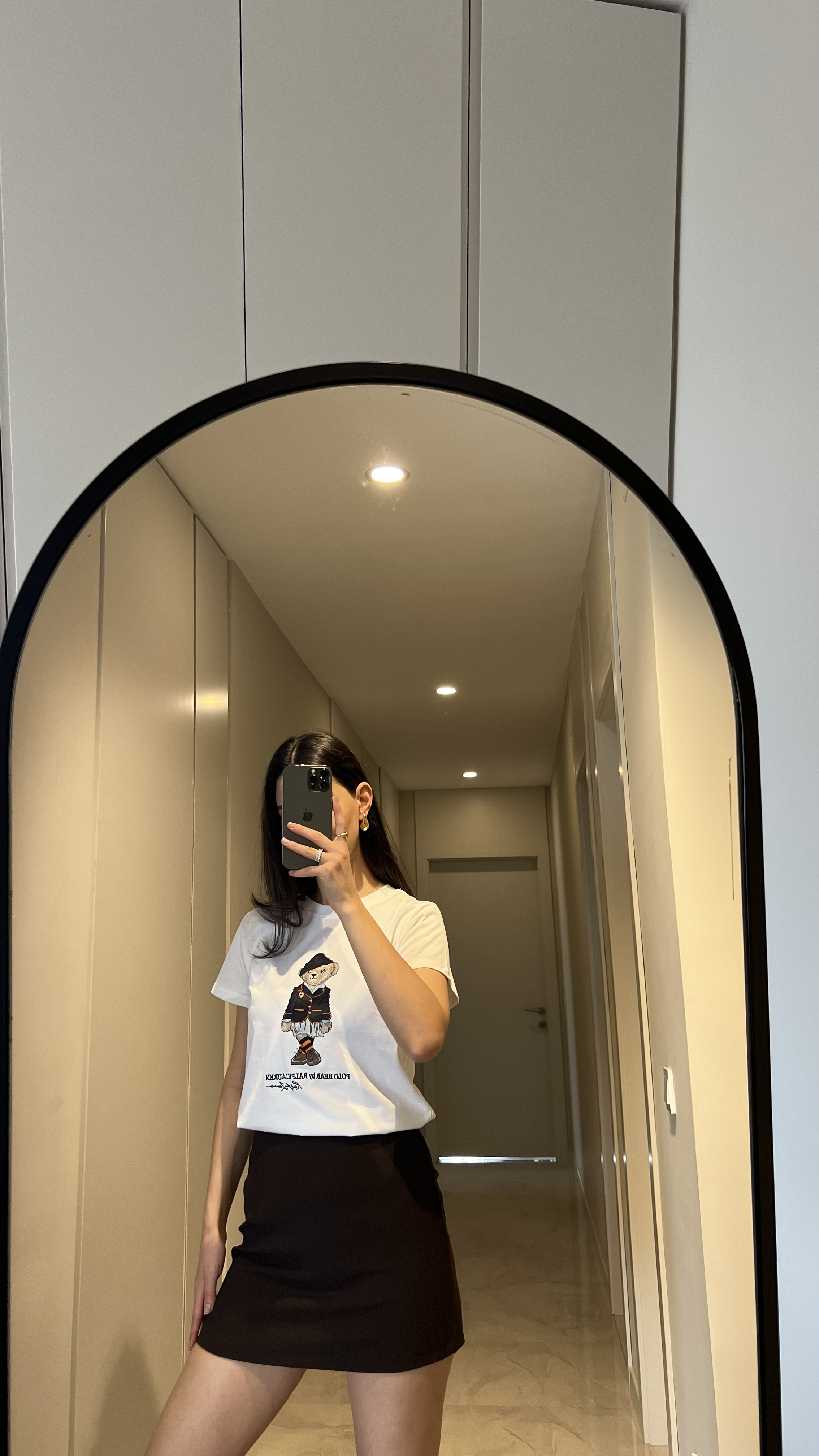 MASSIMO DUTTI ACI KAHVE KISA ETEK