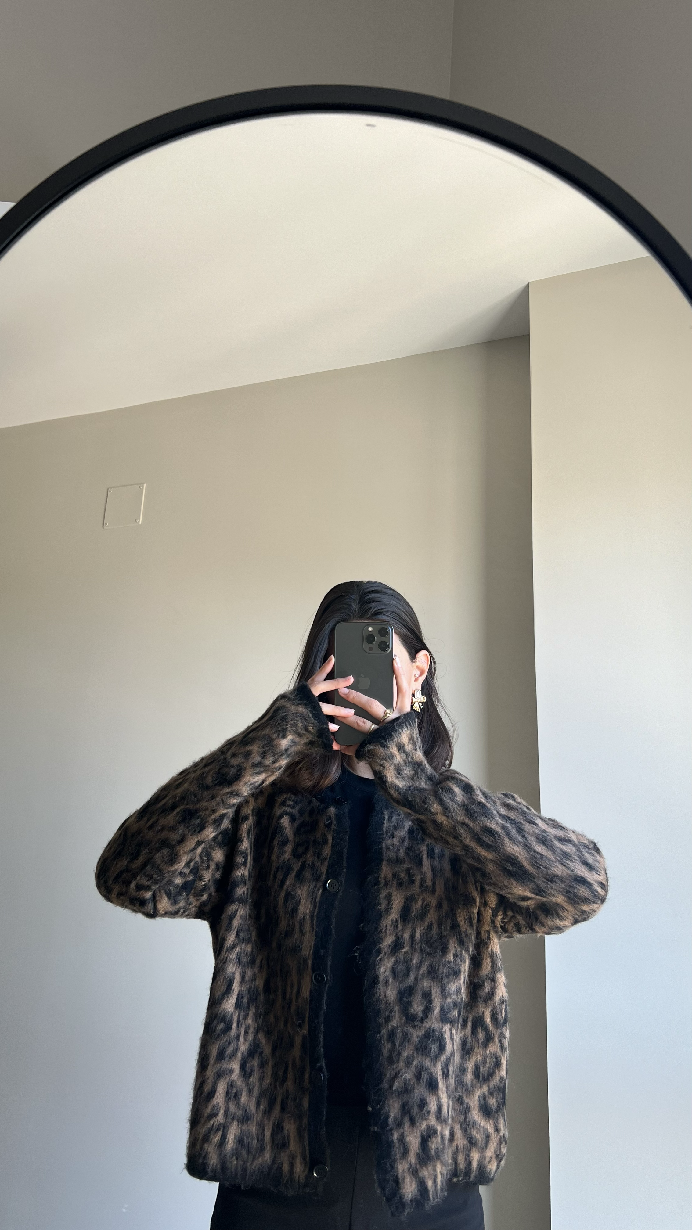 MASSIMO DUTTI LEOPAR DESEN HIRKA
