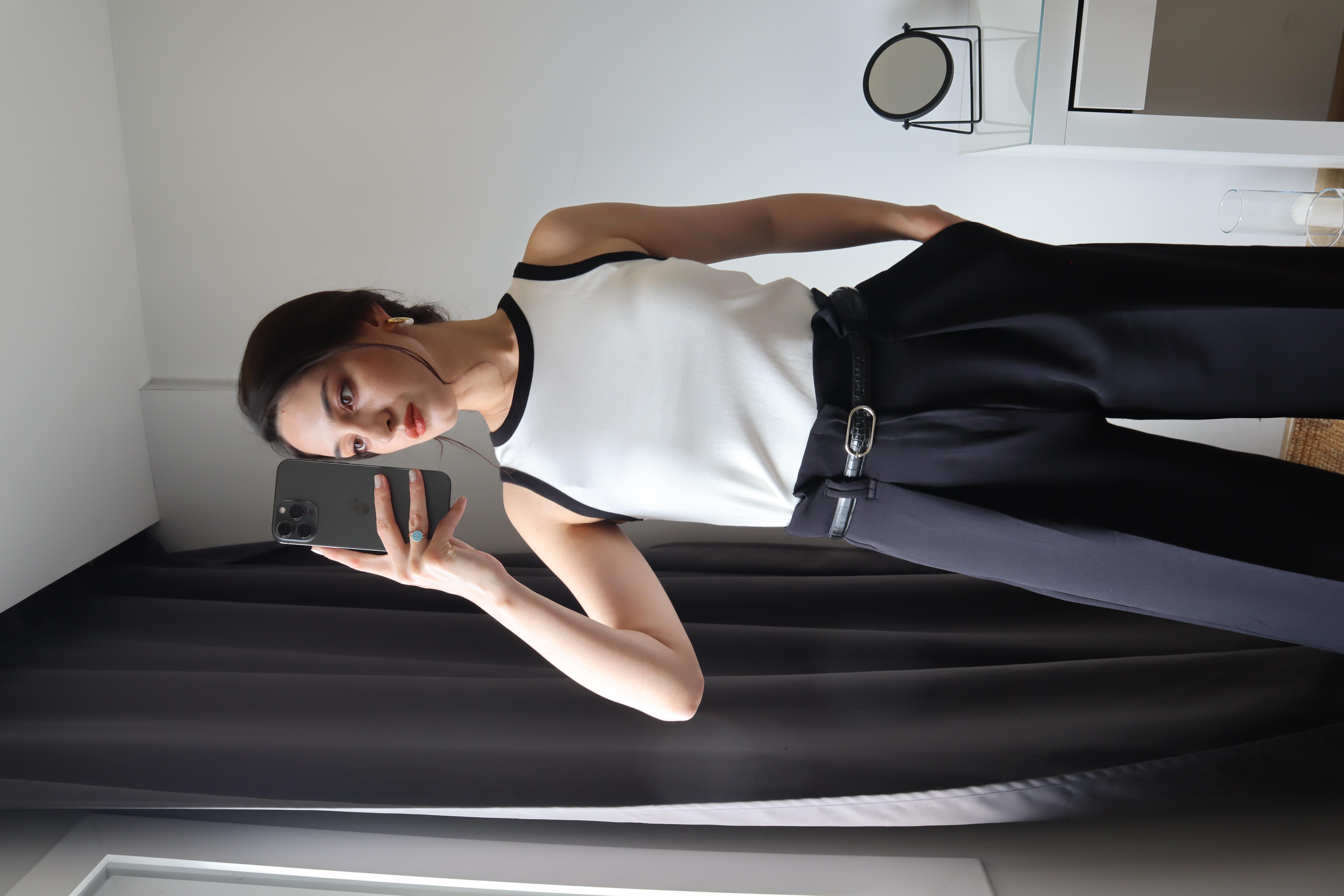 MASSIMO DUTTI MODEL BEYAZ ATLET