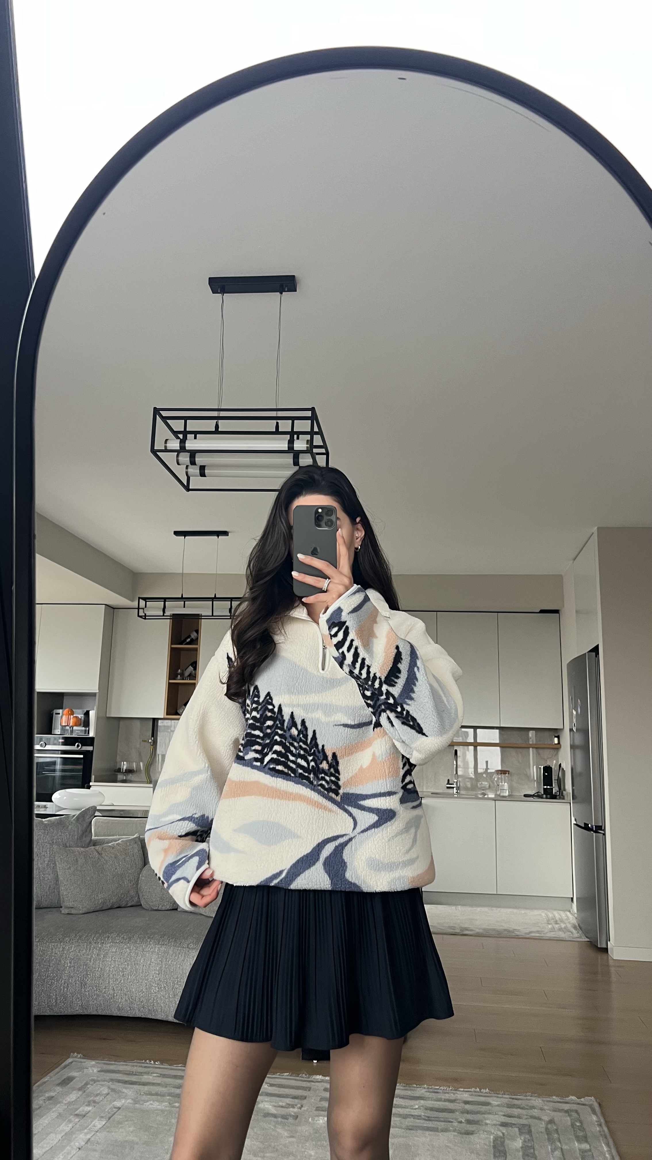 OCEAN  FERMUARLI  POLAR  SWEATSHIRT