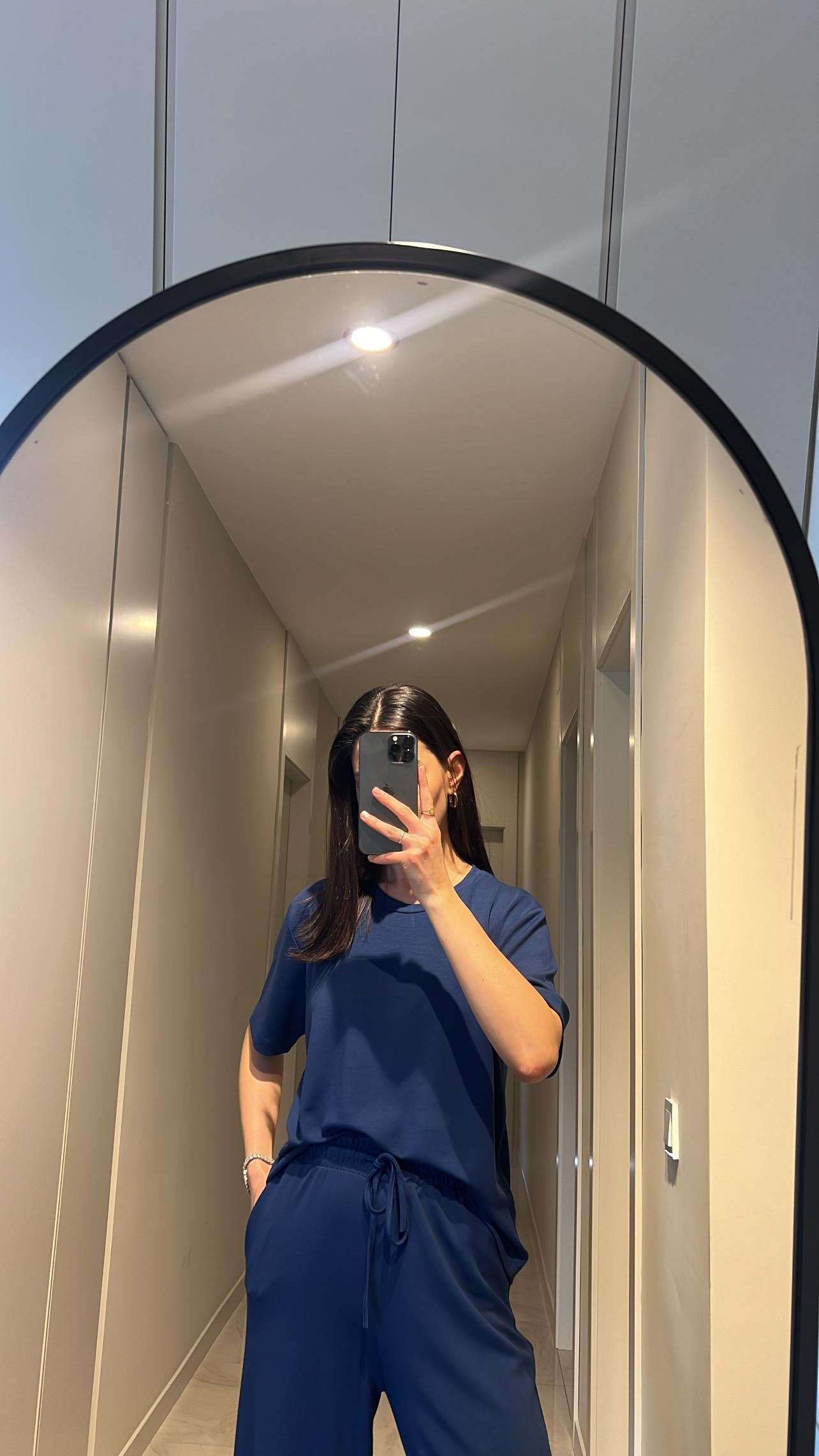 OYSHO LACİVERT  MODAL TAKIM
