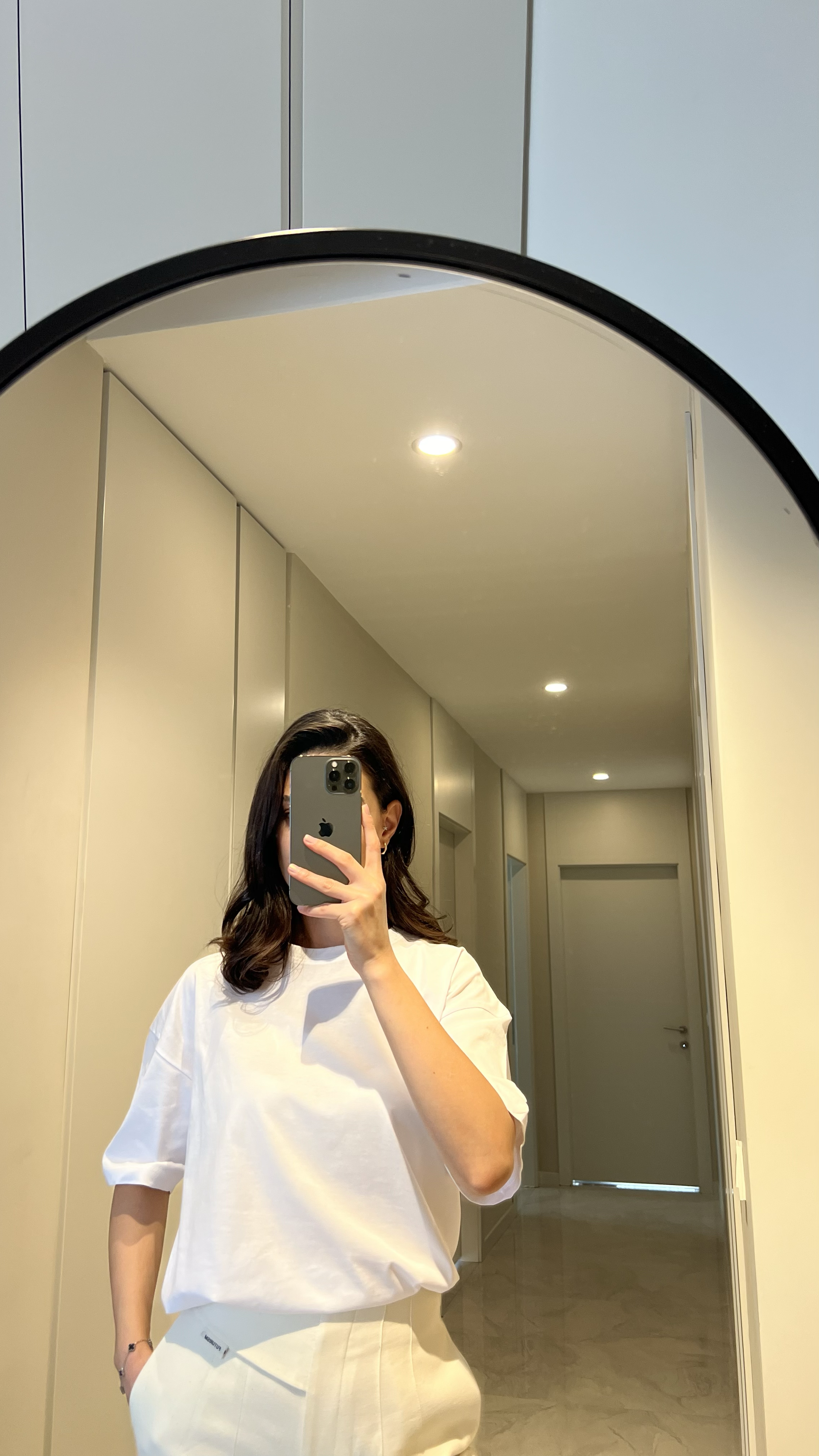 BASİC OVERSİZE  BEYAZ TİŞÖRT