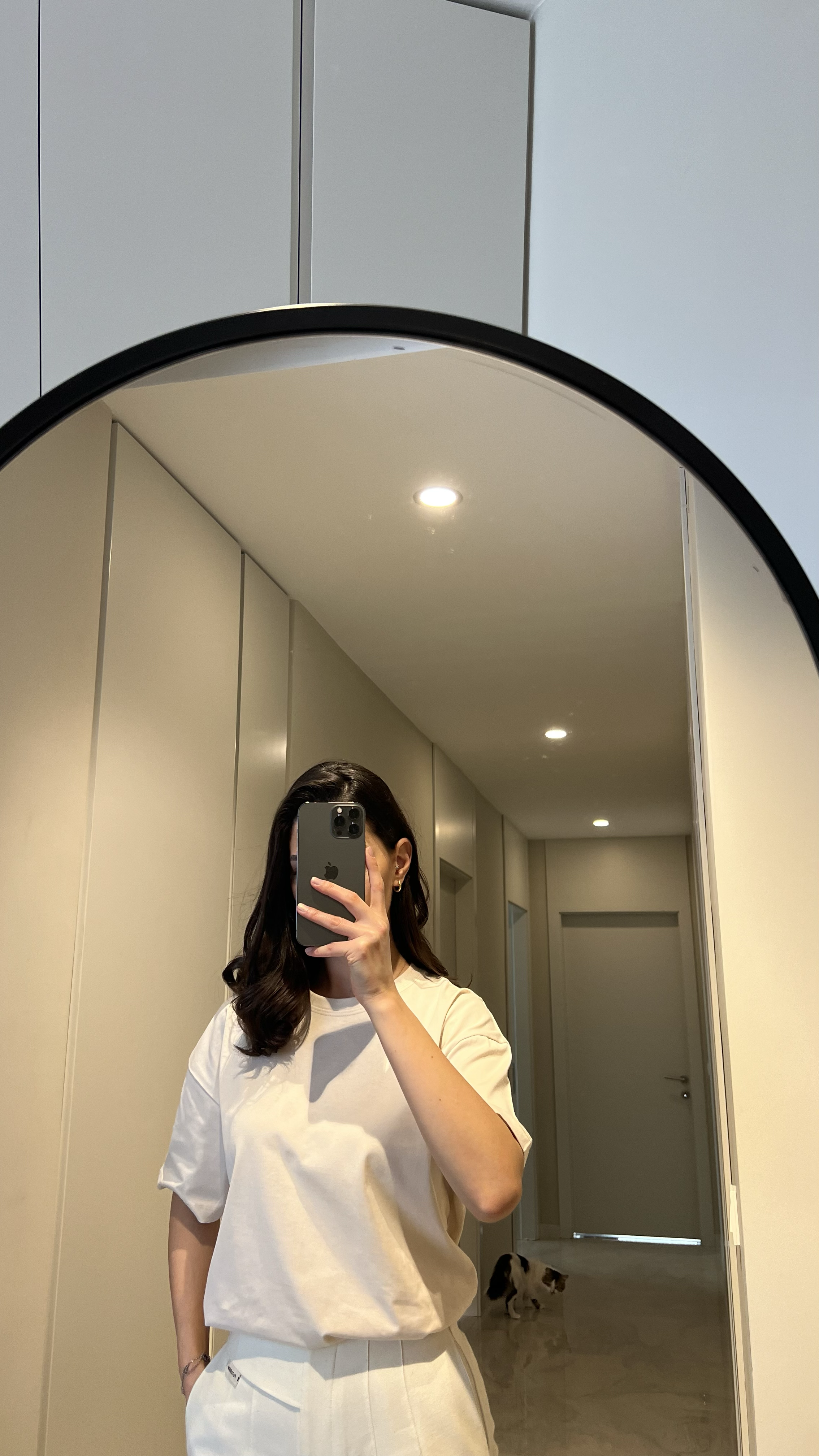 BASİC OVERSİZE KREM RENGİ  TİŞÖRT