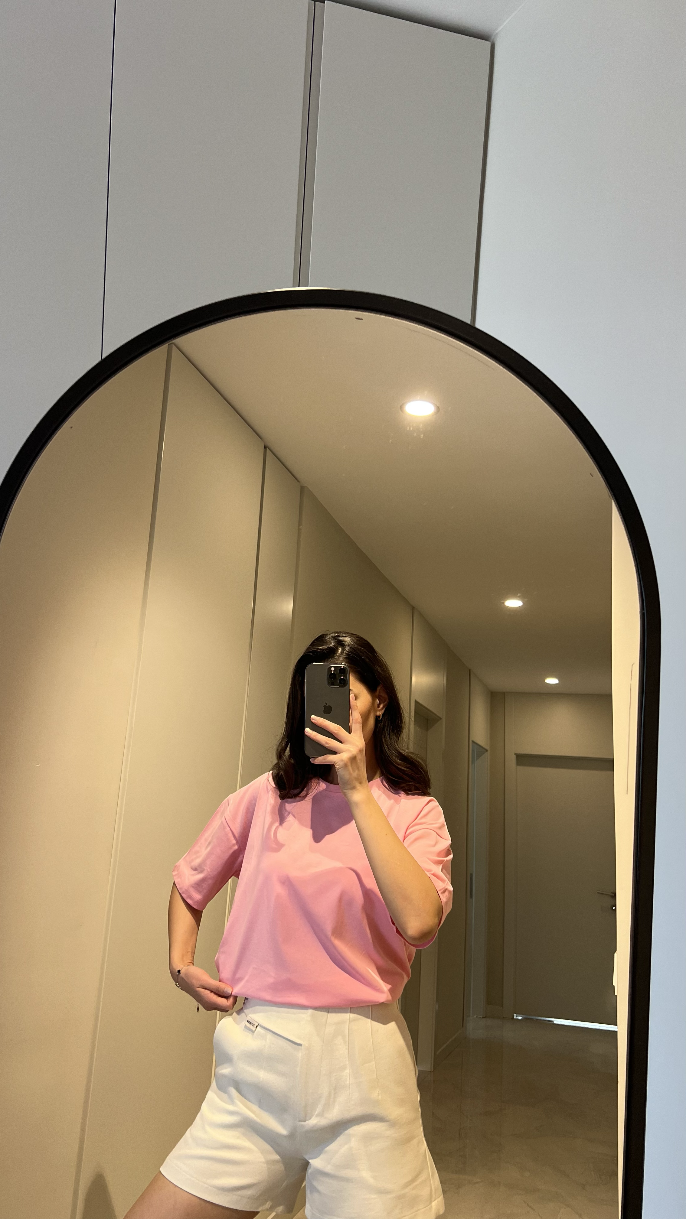 BASİC OVERSİZE  PEMBE TİŞÖRT