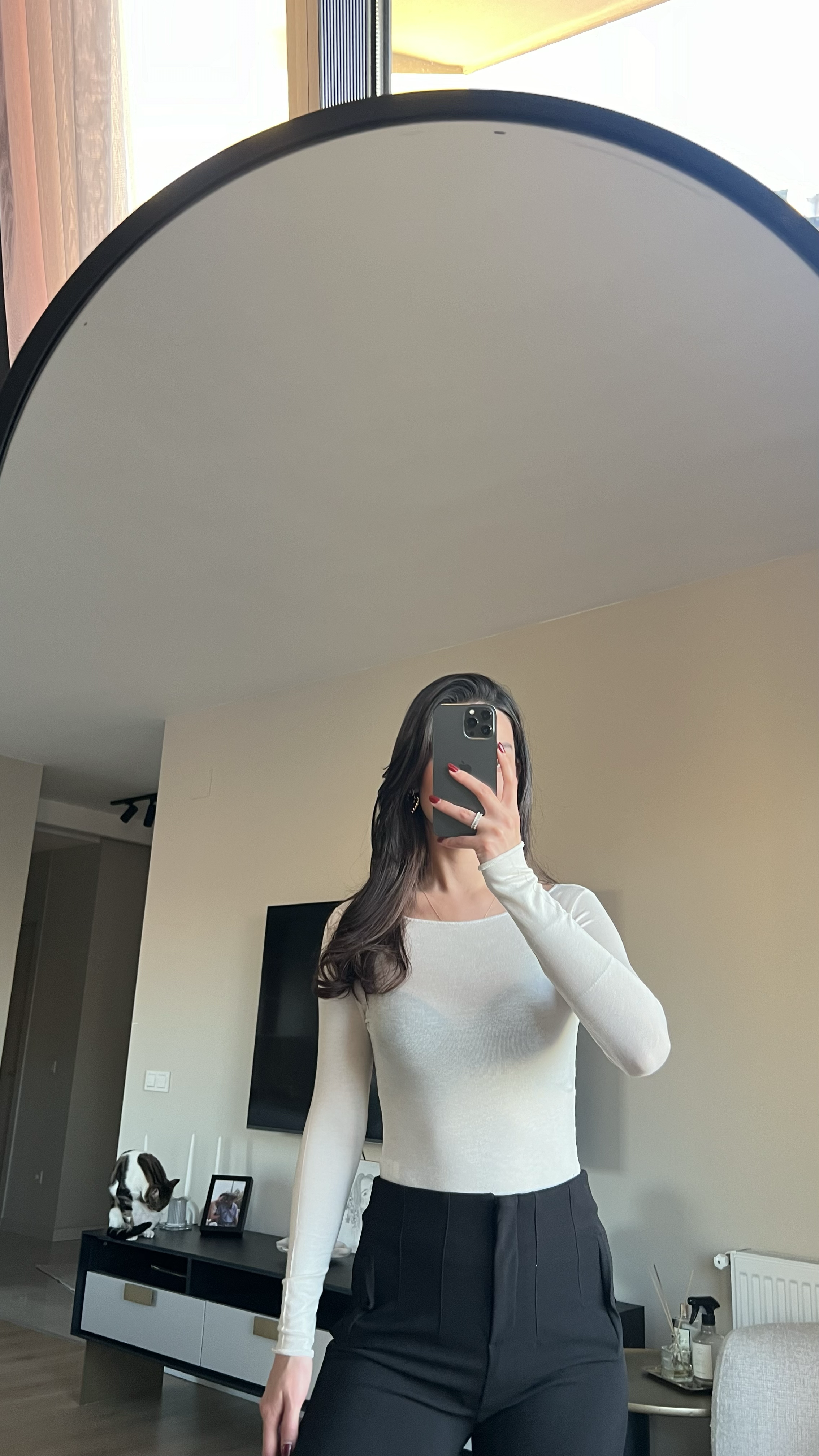 BEYAZ TRANSPARAN KAYIK YAKA BODY