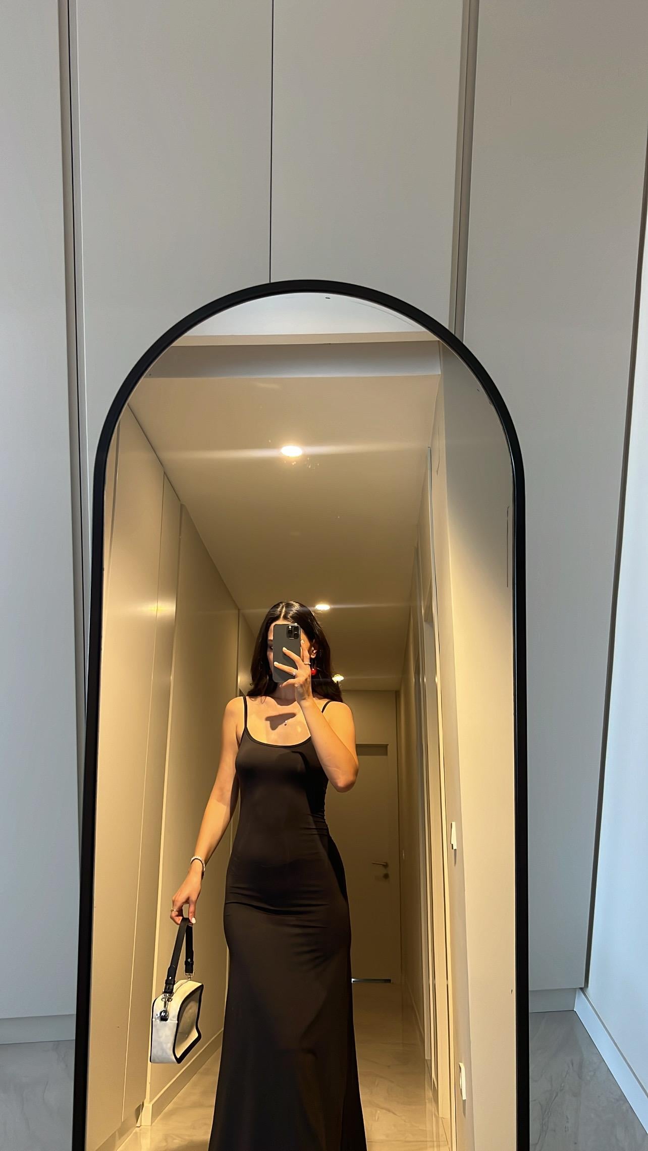 İPLİ BASİC LİKRALI ELBİSE