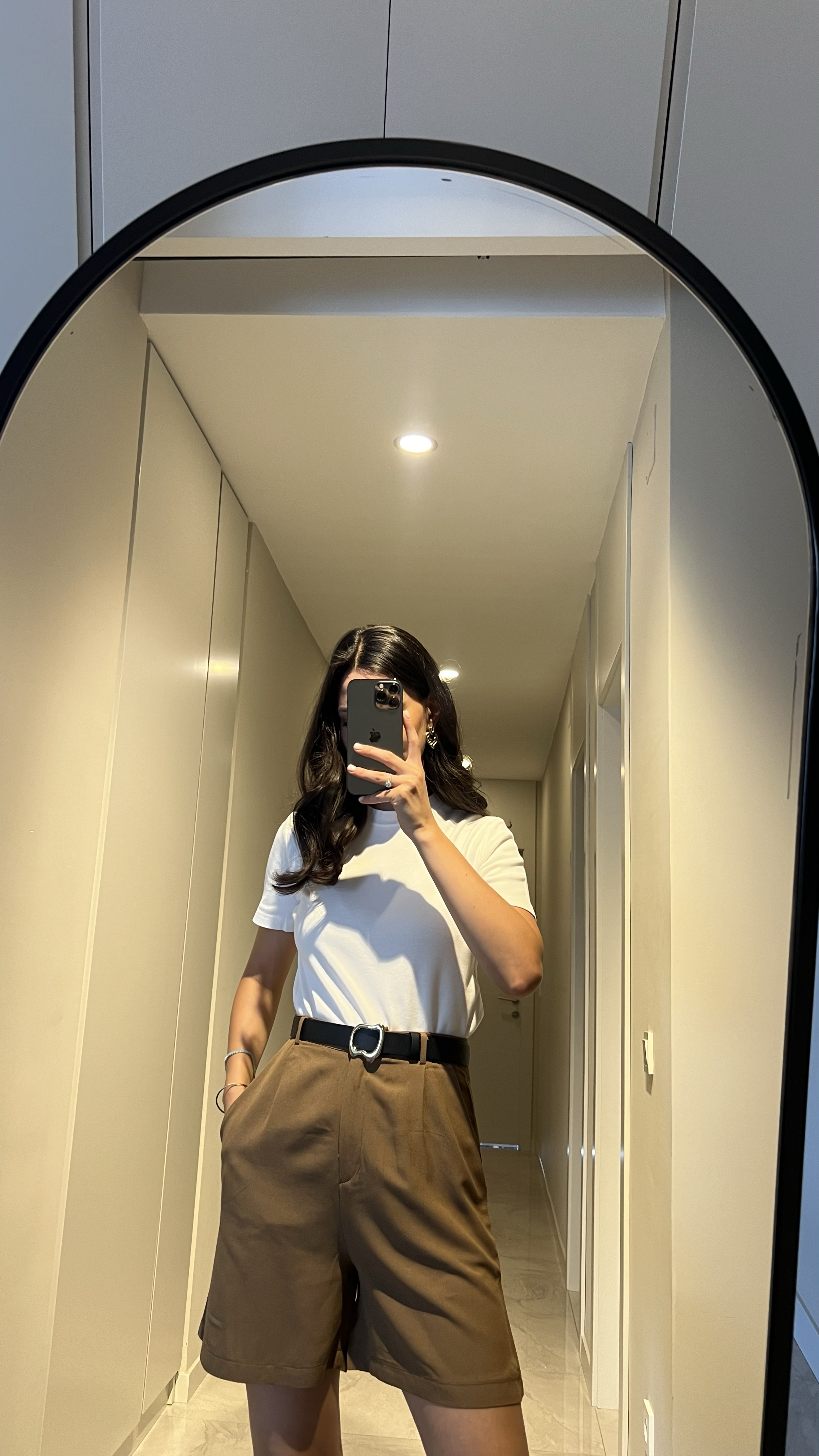 KAHVE UZUN ŞEHİR BOY ŞORT