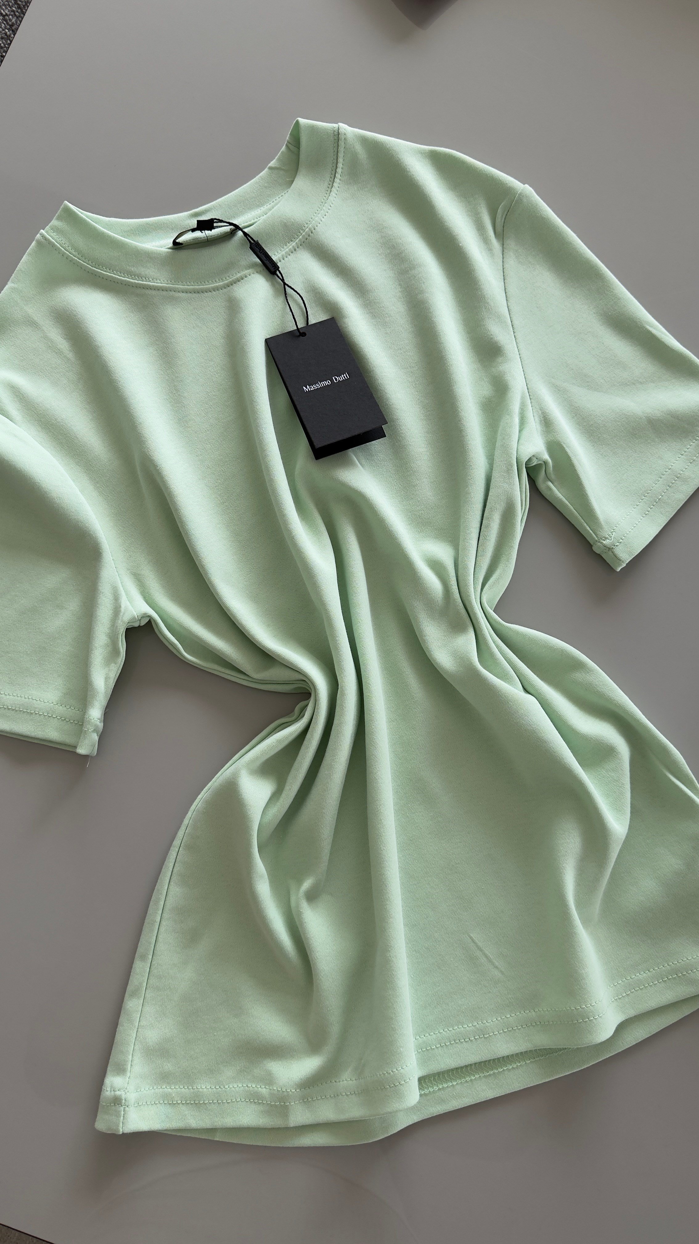 MASSİMO BASIC SU YEŞİLİ TİŞÖRT