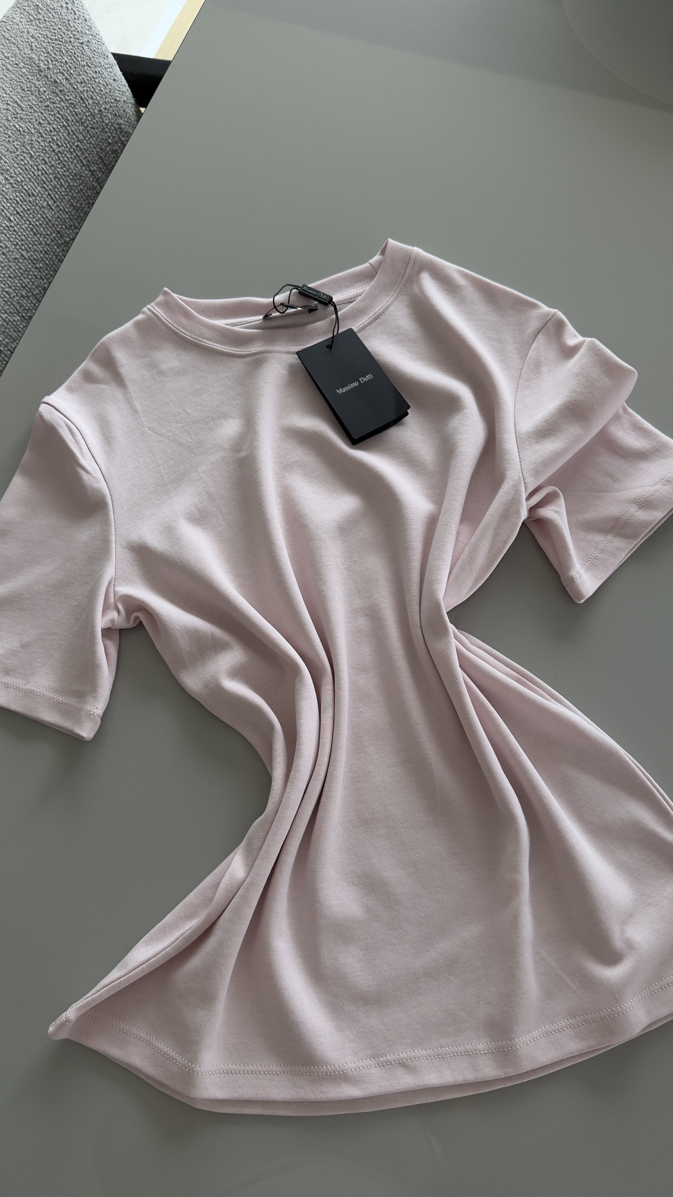 MASSİMO BASIC TOZ PEMBE TİŞÖRT