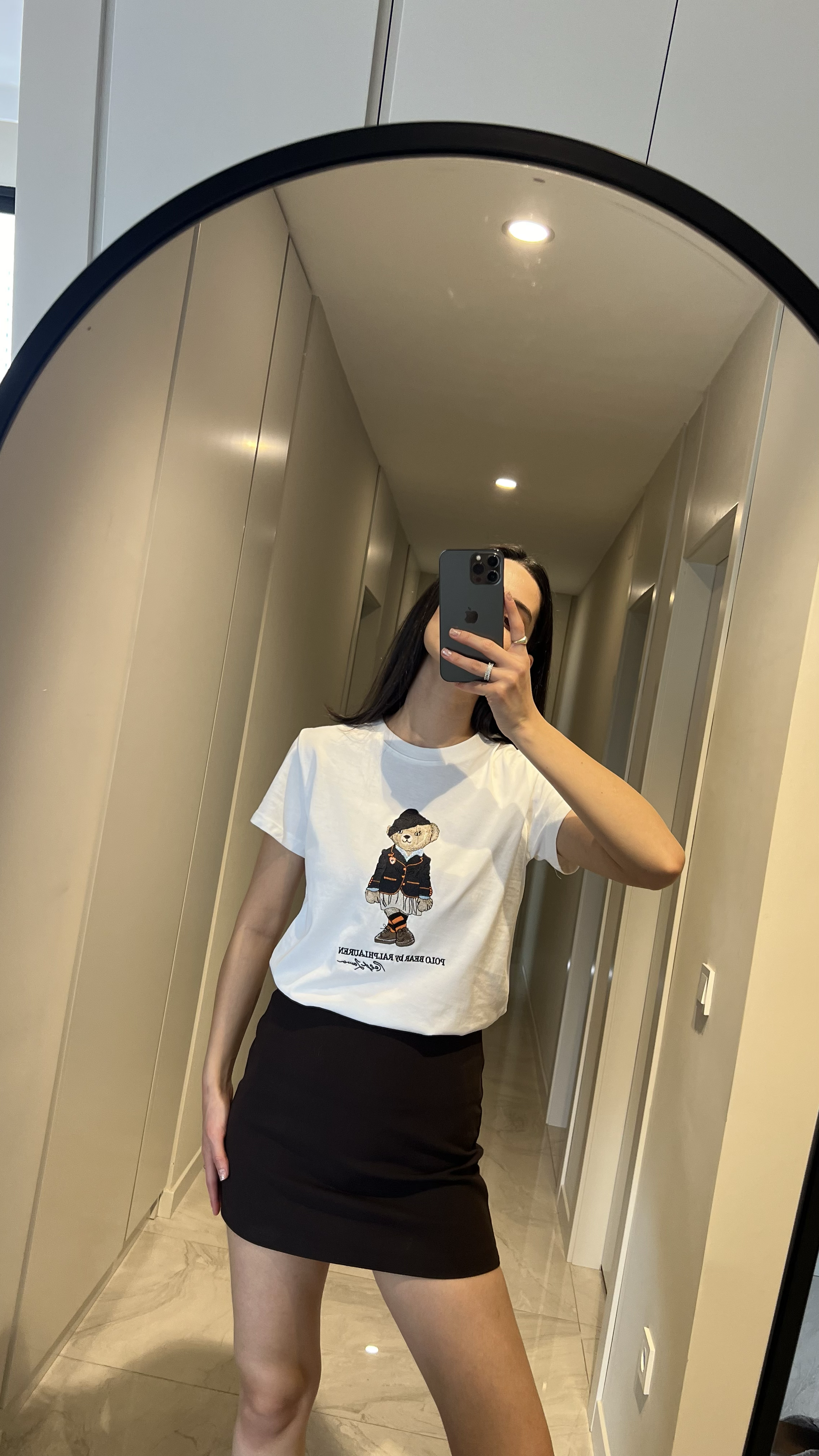 MASSIMO DUTTI ACI KAHVE KISA ETEK