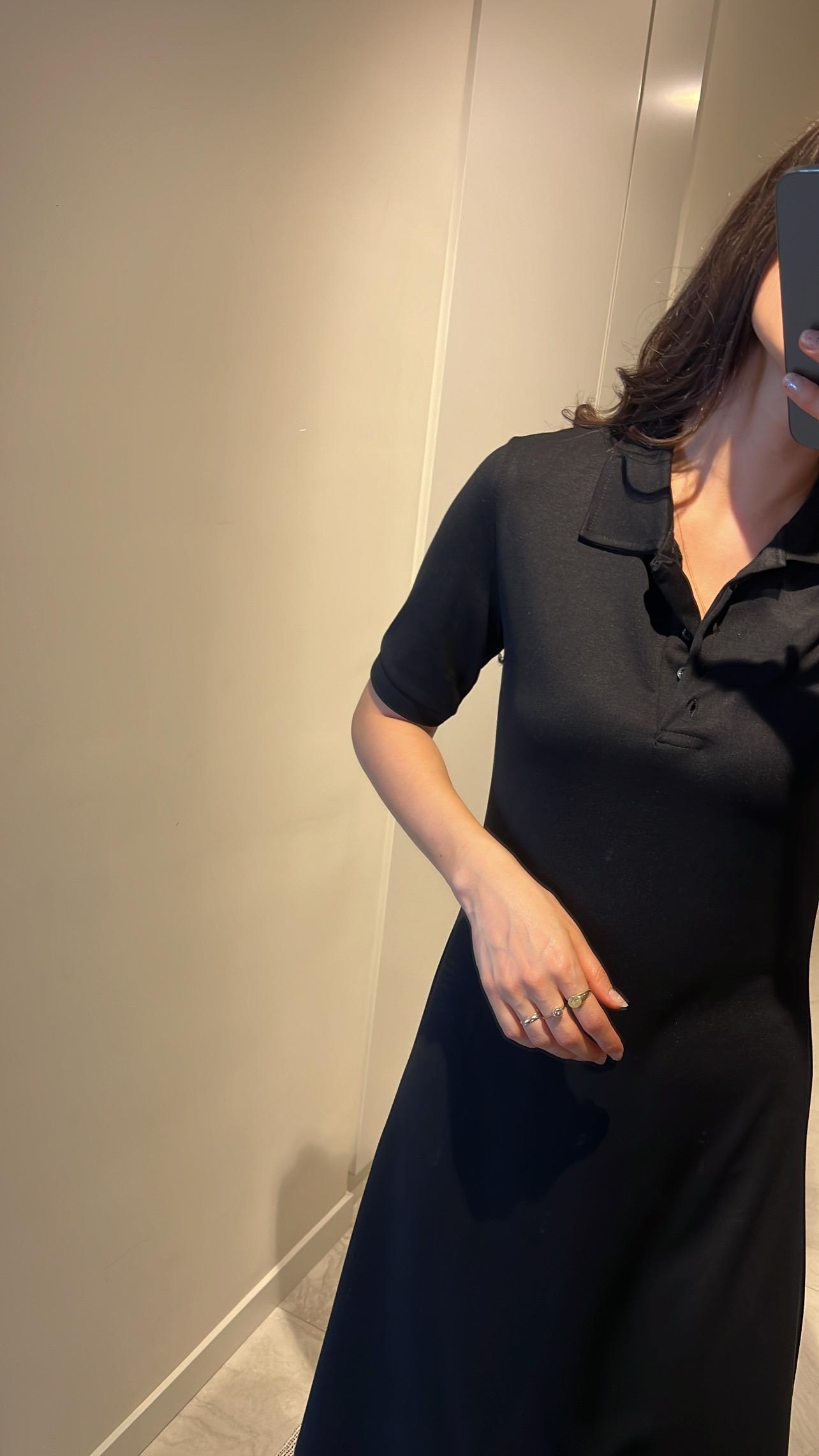 MİDİ BOY SİYAH ELBİSE