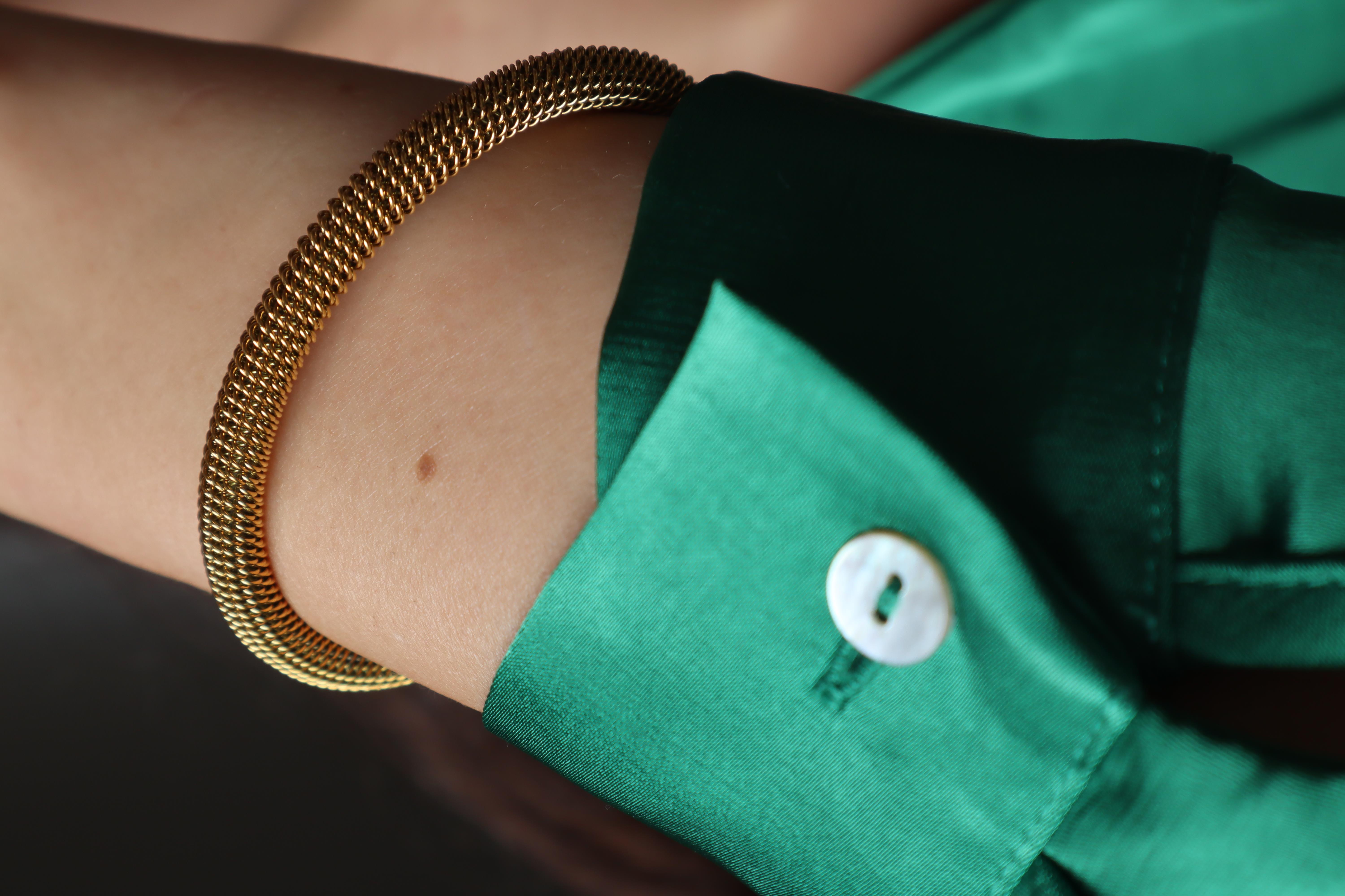 ÖRME DETAY ÇELİK BİLEKLİK