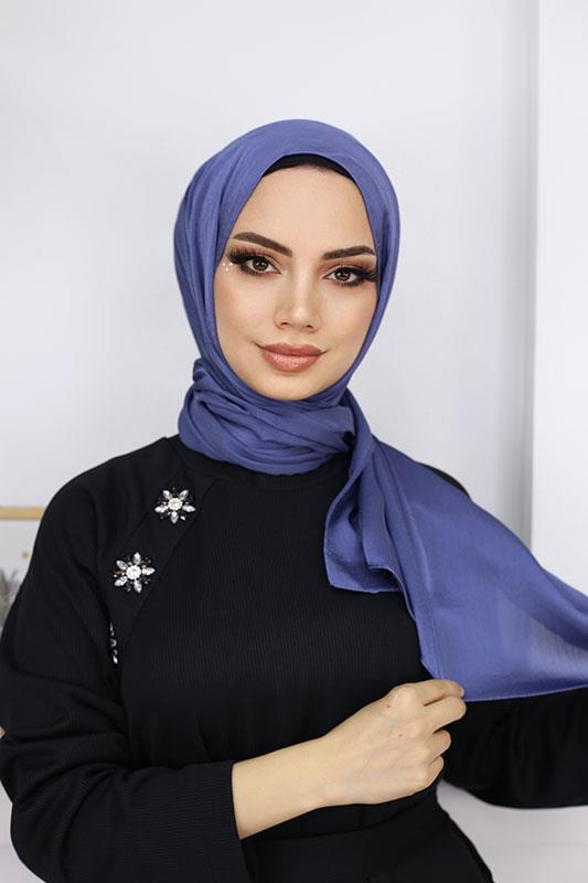 Janjan Şal Koyu İndigo