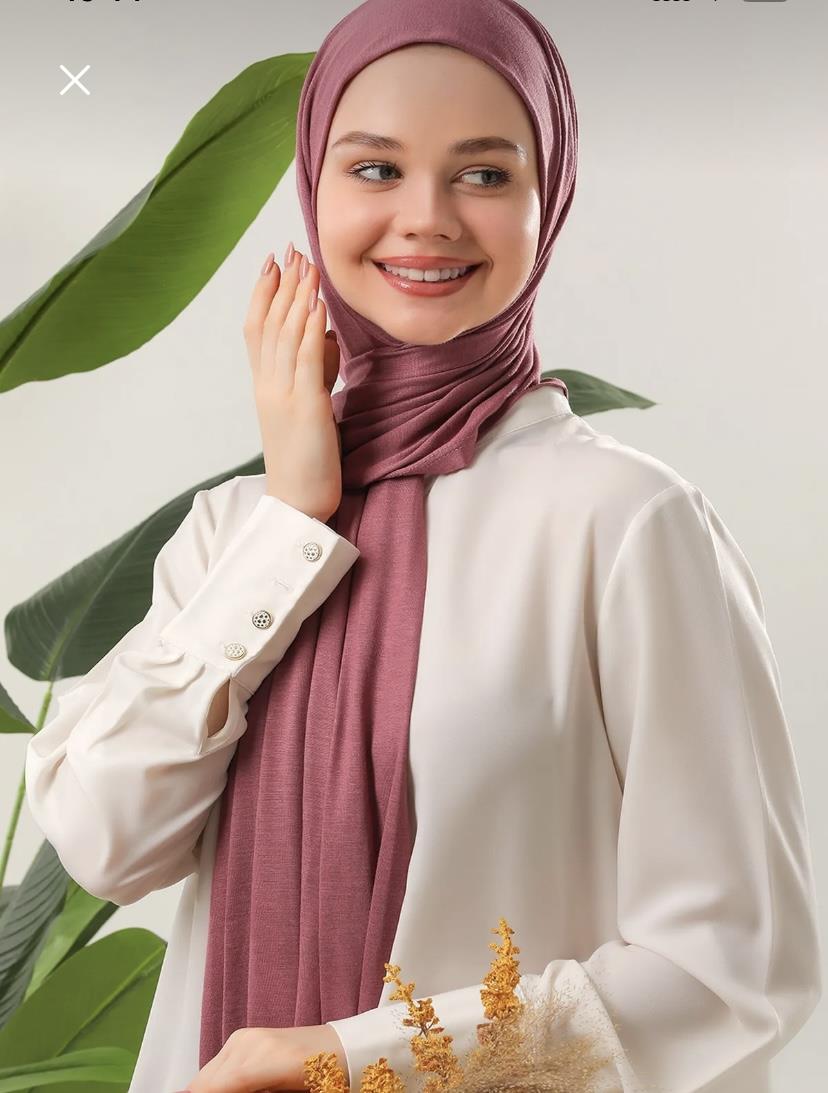 Penye Şal Gül KurusuFeronis Scarf