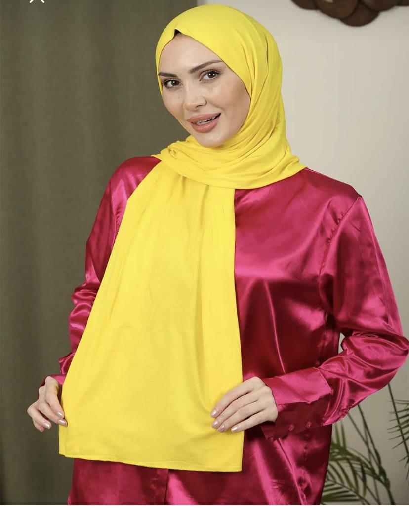 Penye Şal SarıFeronis Scarf
