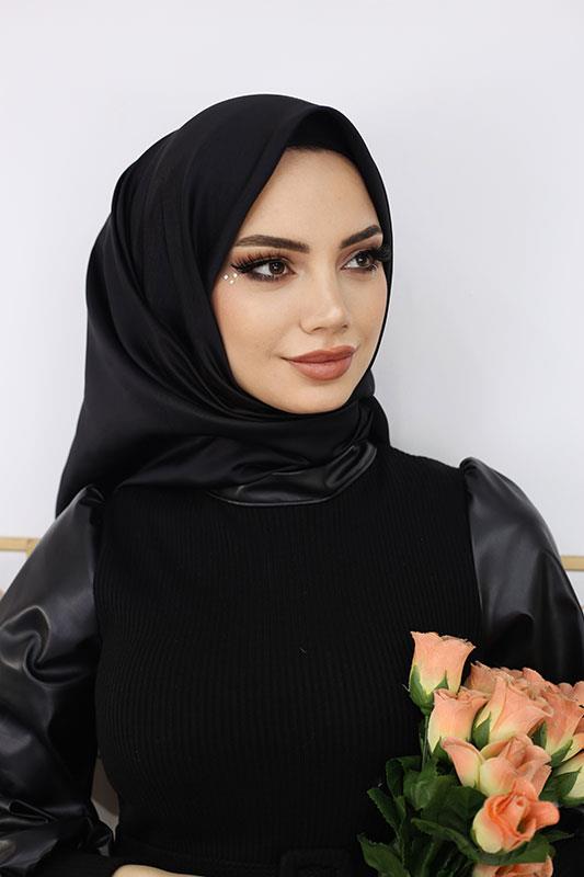 Rayon Eşarp Siyah