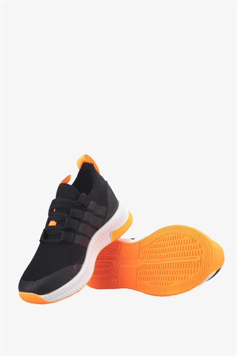  02  Siyah/Oranj Spor Ayakkabı