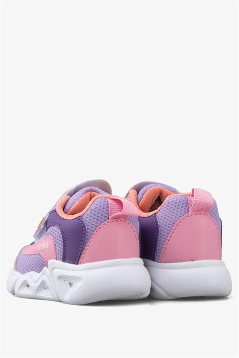  06 Lila/Pembe Işıklı Spor Ayakkabı