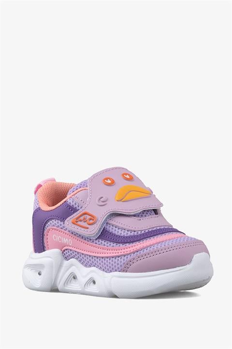  06 Lila/Pembe Işıklı Spor Ayakkabı